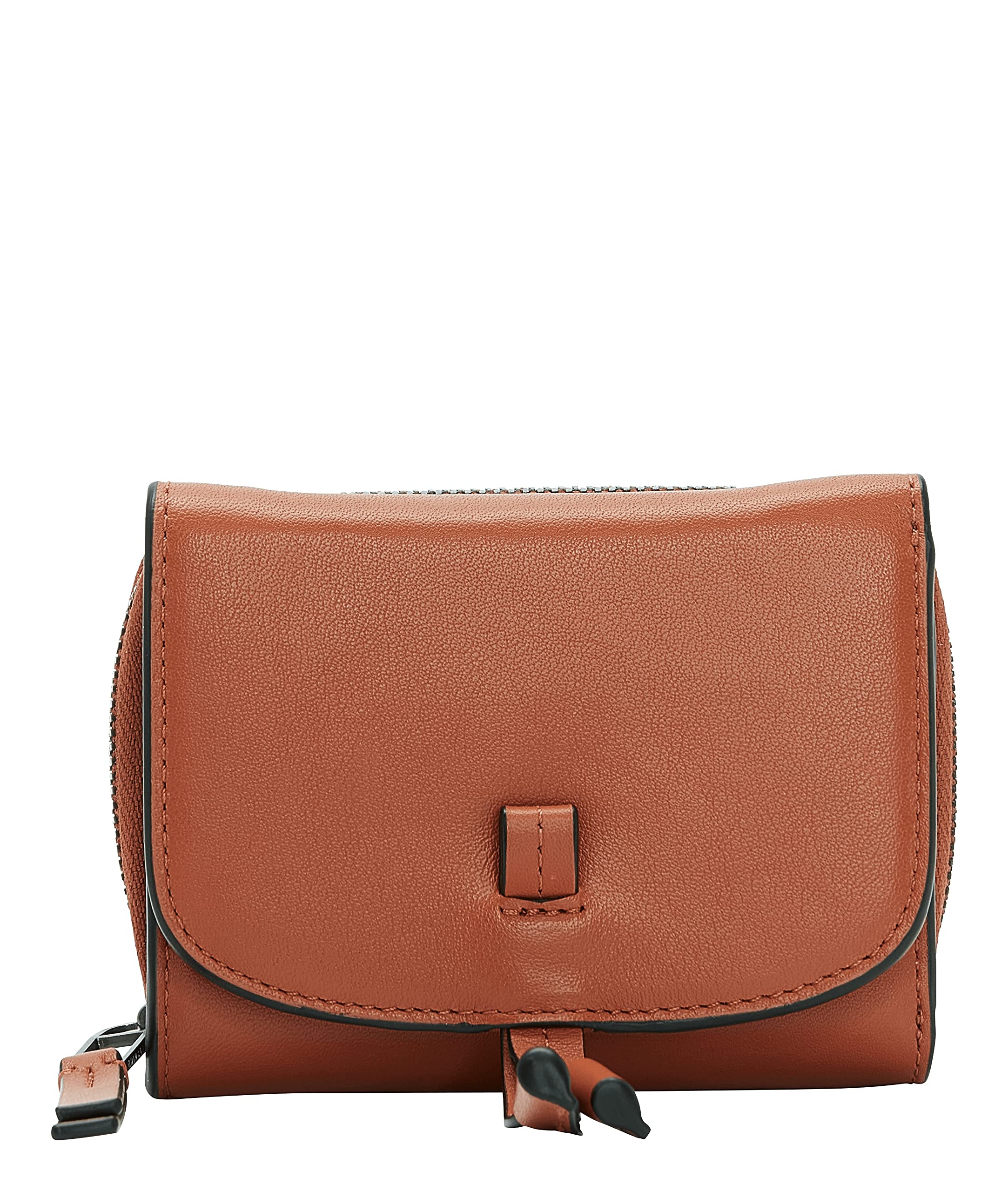 Liebeskind Women's Fab Pablita Wallet - Medium Size (8.5x11x2.5cm) Genuine Leather Crossbody Wallet with RFID Protection in Cayenne Powder Color | Perfect for Travel, Shopping & Everyday Use