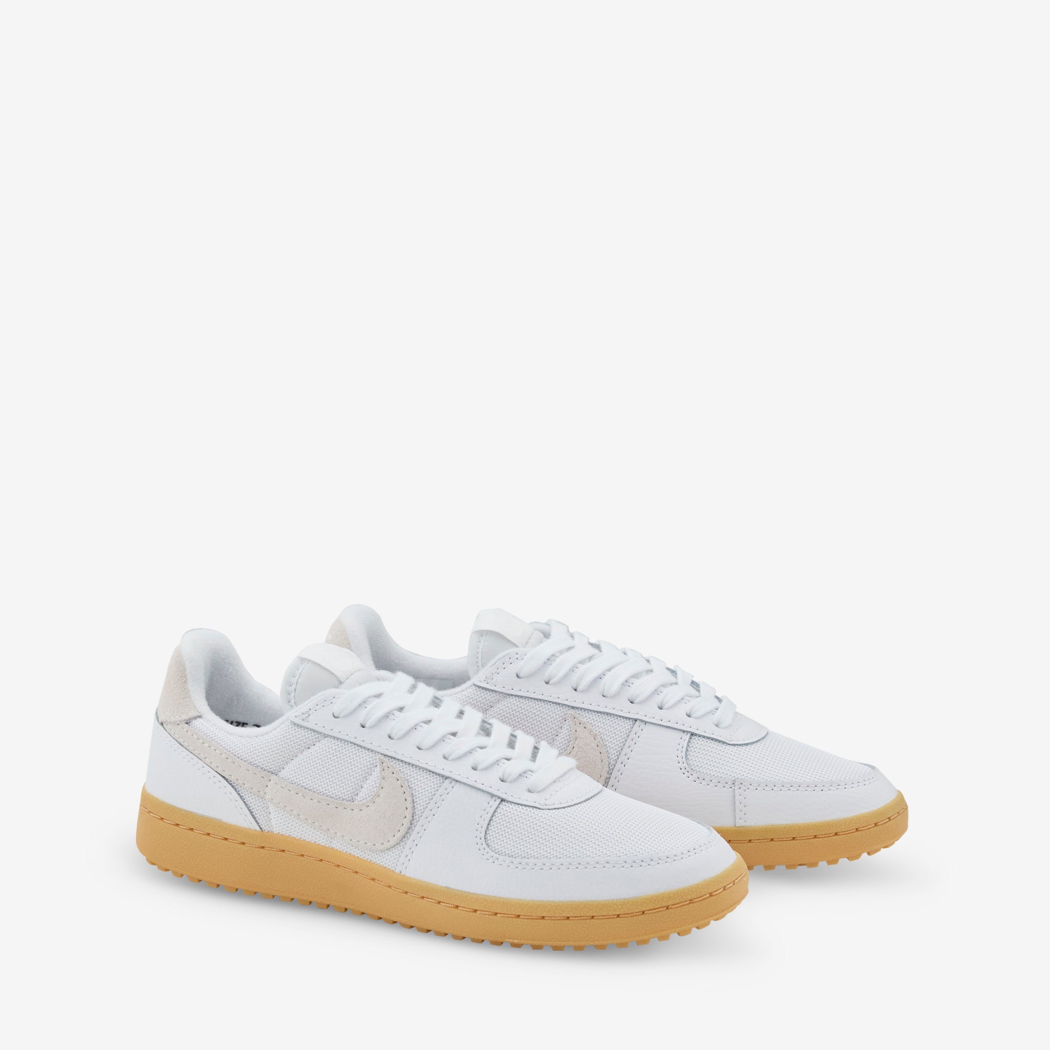 Field General '82 Sneakers - White, Gum Yellow & Summit White - Casual Streetwear & Retro Basketball Shoes for Men