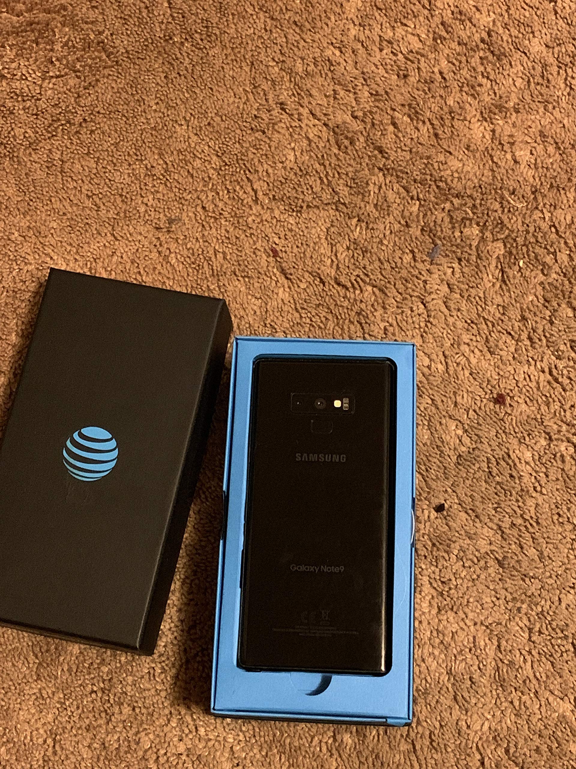 Refurbished Samsung Galaxy Note 9 512GB (AT&T Unlocked) - Midnight Black | Premium Smartphone for Business & Gaming | Fast Performance & S Pen Included
