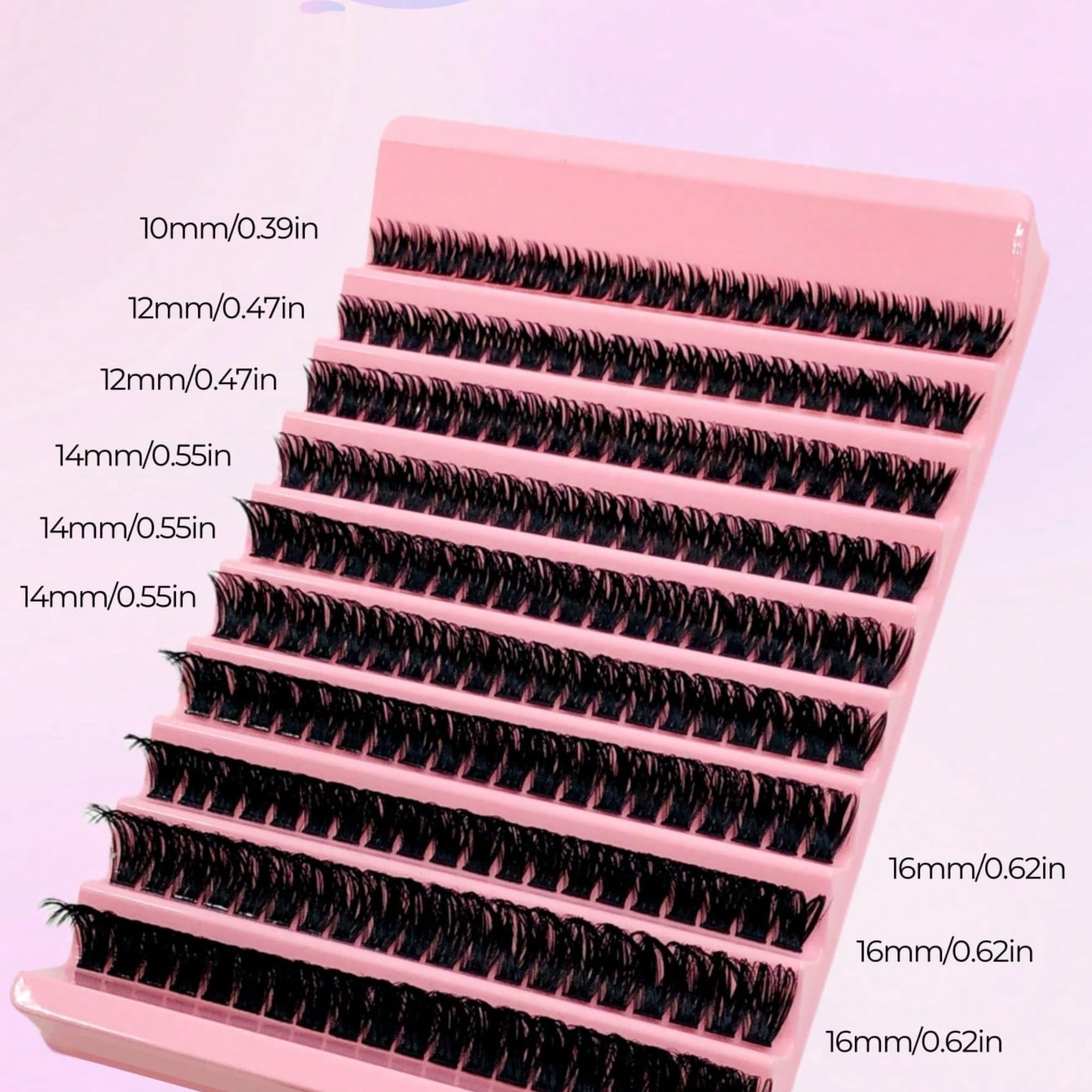 200PCS 30D/40D/60D/80D Natural Volume False Eyelash Clusters Set - DIY Eyelash Extensions for Daily Wear & Special Occasions - Perfect for Weddings, Parties & Night Out Makeup Looks