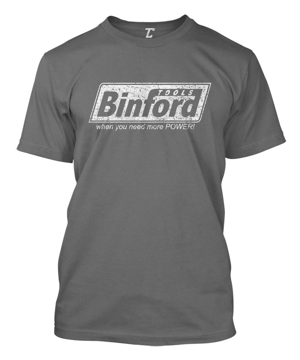 Binford Tools - Durable Repairman & Handyman Men's T-Shirt for DIY Projects, Construction Work & Home Improvement | Comfortable Cotton Work Shirt for Mechanics & Builders