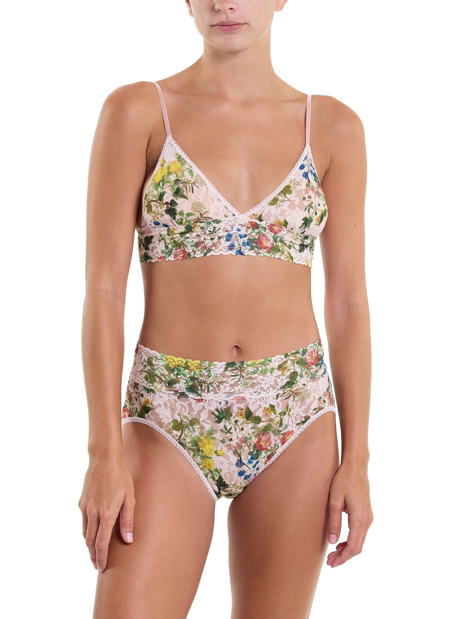 Printed Signature Lace® French Brief - Elegant Women's Underwear for Comfort & Style | Perfect for Everyday Wear, Special Occasions & Bridal Lingerie