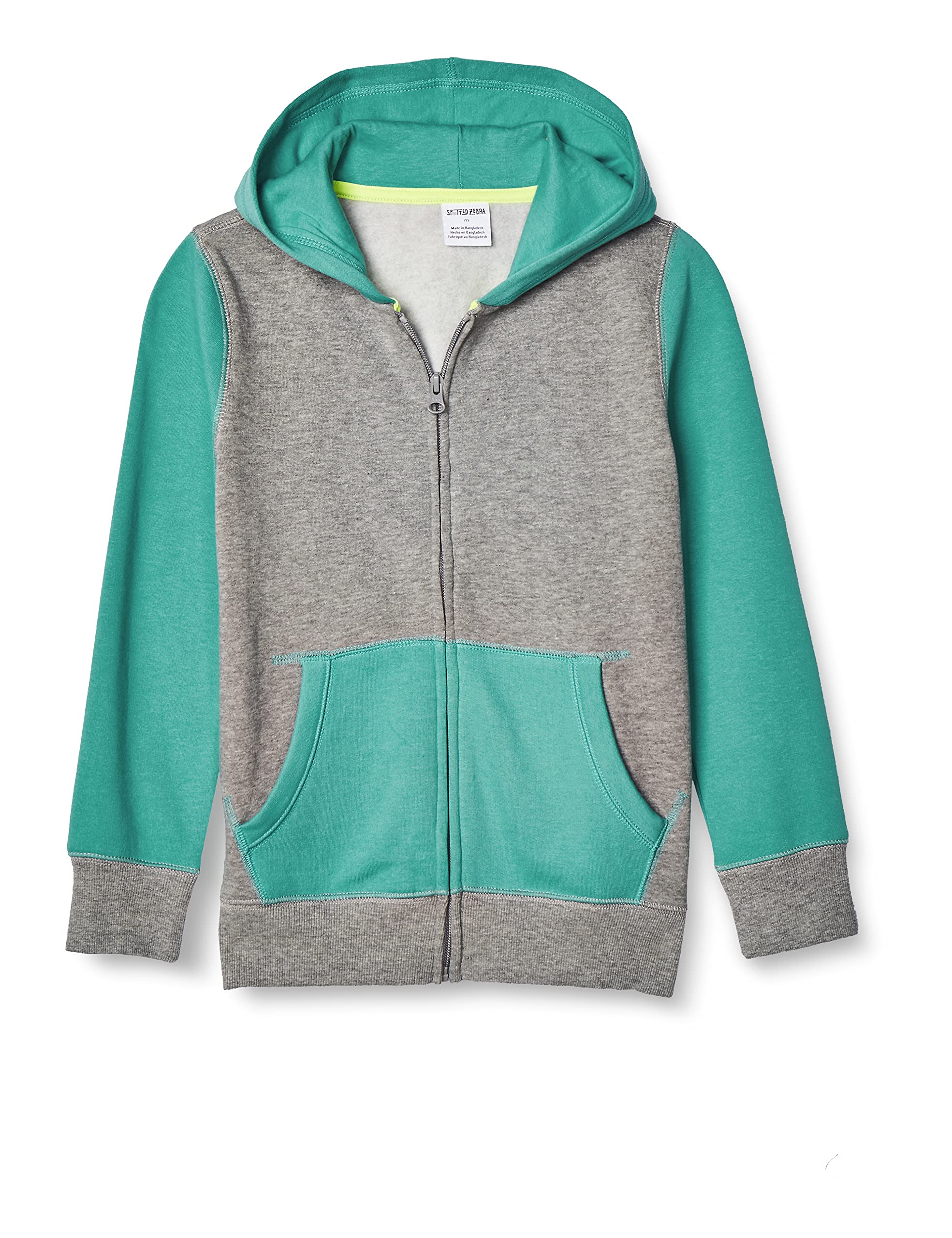 Spotted Zebra Boys' Fleece Zip-Up Hoodie Sweatshirt - Warm & Cozy Pullover for Kids | Perfect for School, Playdates & Outdoor Activities