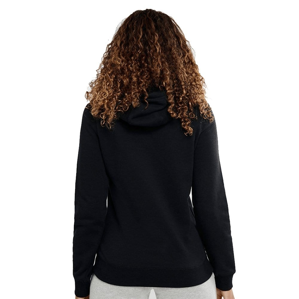 Champion Women's Script Logo Black Hoodie - Cozy Pullover Sweatshirt for Casual Wear, Gym & Lounge