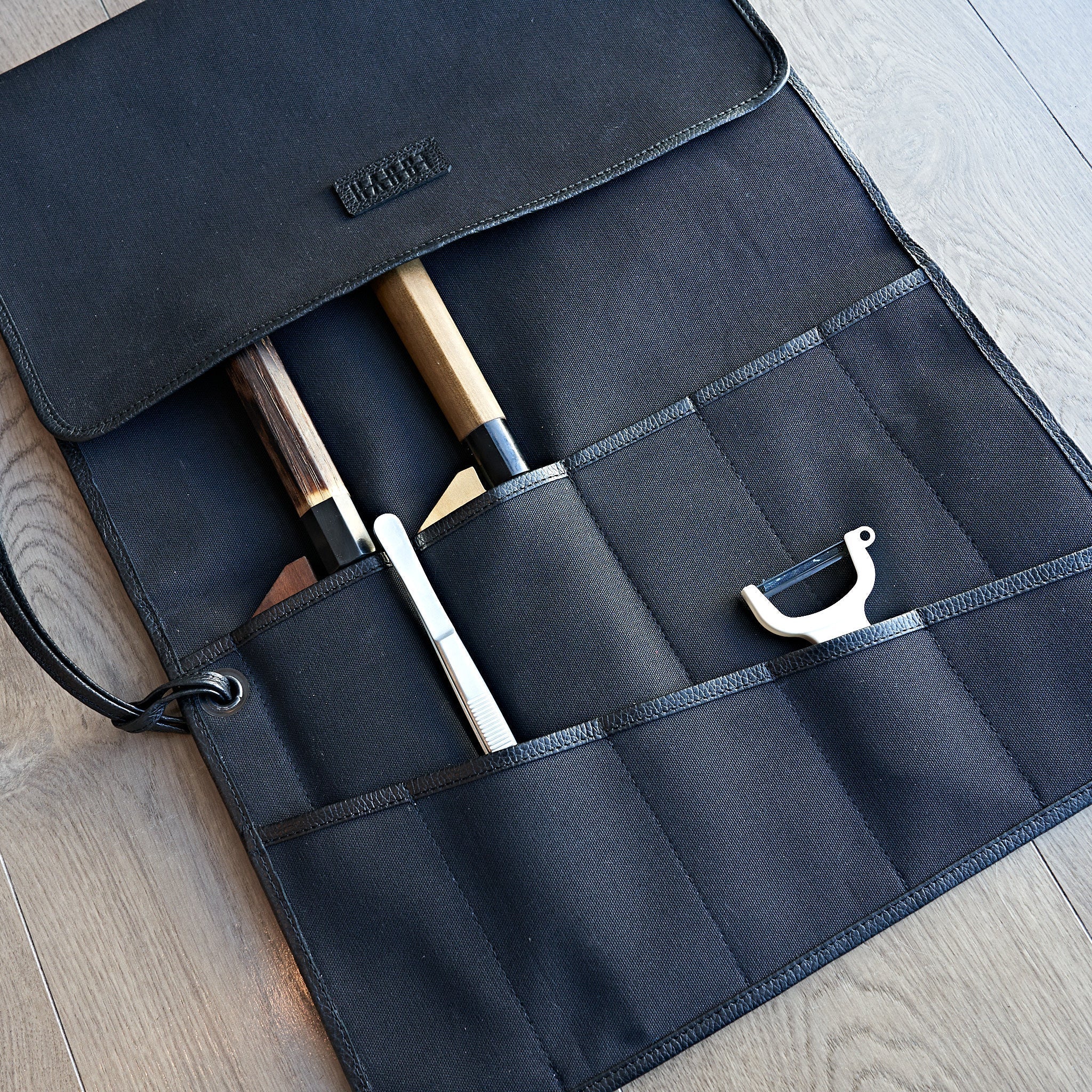 Hardt Asphyx Canvas Olive Large Knife Bag - Durable Tactical Knife Storage for Camping, Hunting & Outdoor Adventures