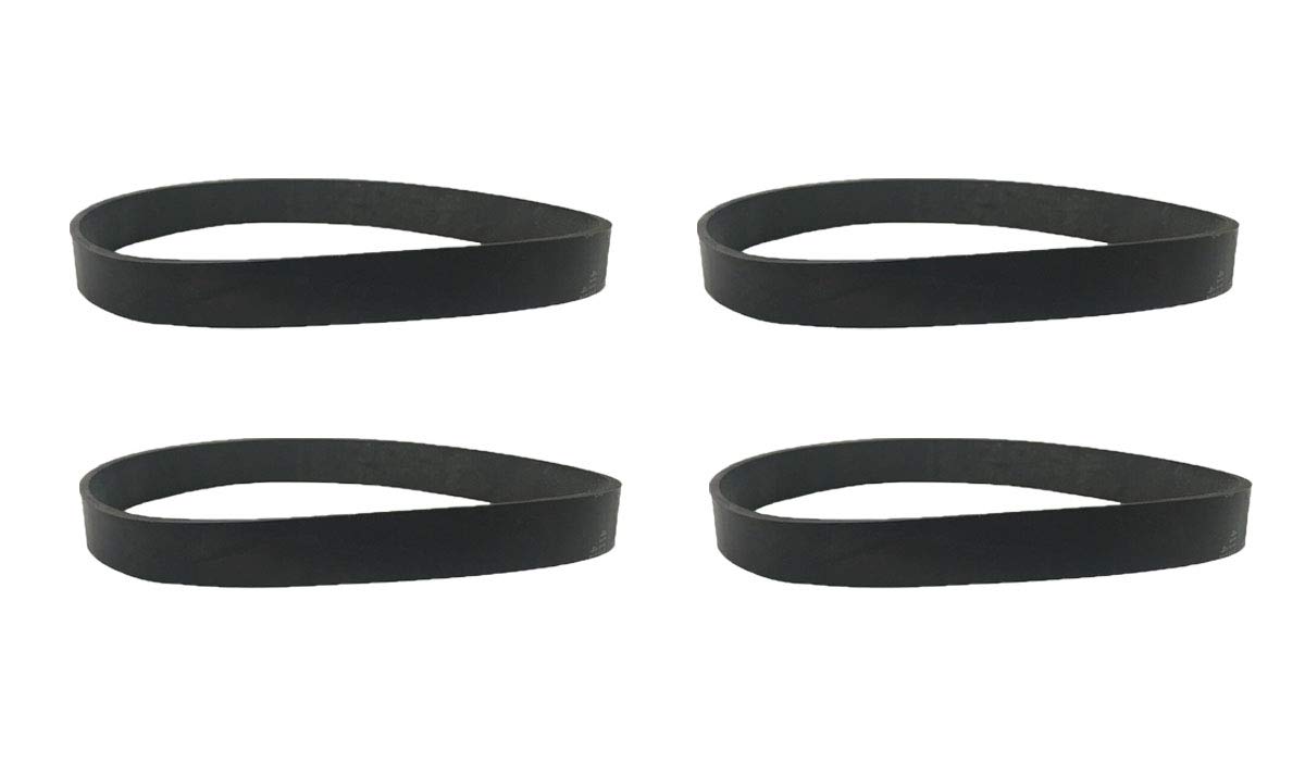 (4 Pack) Vacuum Belts Compatible with Dirty Devil 1SN022000 Style 15 08460 Flat Belt Replacement - Perfect for Upright Vacuums, Commercial Cleaning & Home Maintenance