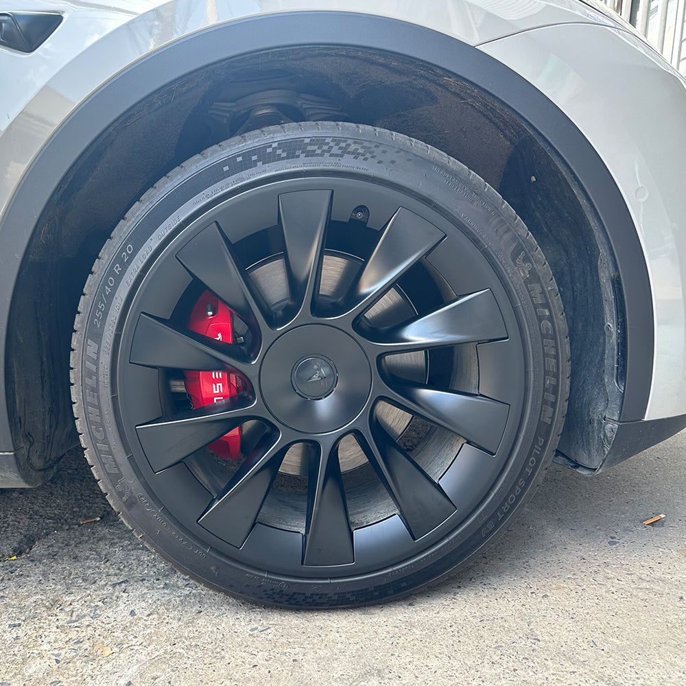 Tesla Model Y 20 Inch RimCase Wheel Protector Kit - Premium Alloy Wheel Protectors for Tesla Model Y (2020-2023) - Prevent Curb Rash & Scratches - Perfect for Urban Driving, Parking & Road Trips