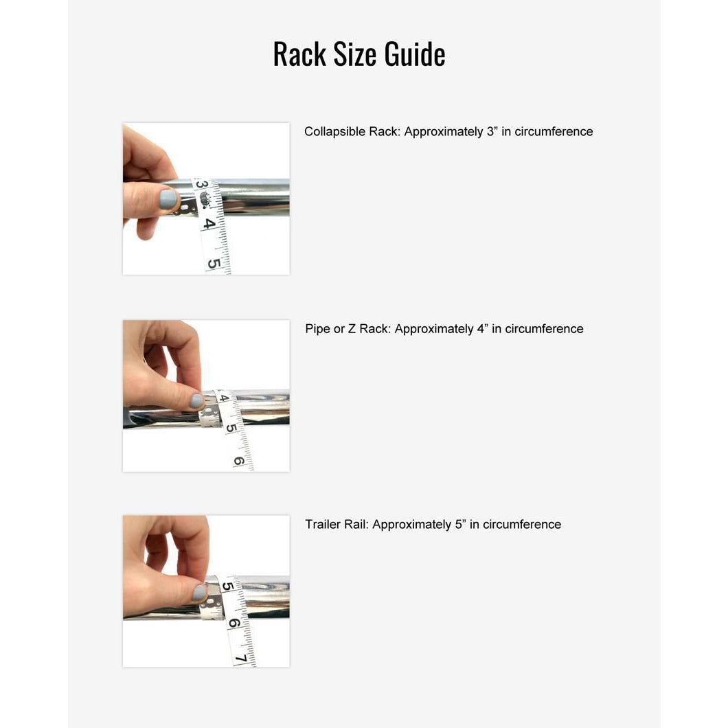 STICK IT! Short Rack Divider with Collapsible Clip - Space Saving Closet Organizer for Clothes, Shoes & Accessories | Perfect for Bedroom, Closet & Dorm Organization