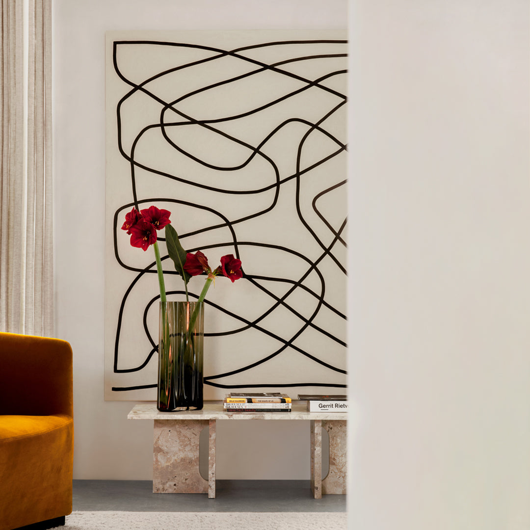 Gabriel Tan AER Vase - Modern Minimalist Ceramic Vase for Home Decor, Office & Wedding Centerpiece - Perfect for Flowers, Plants & Interior Design