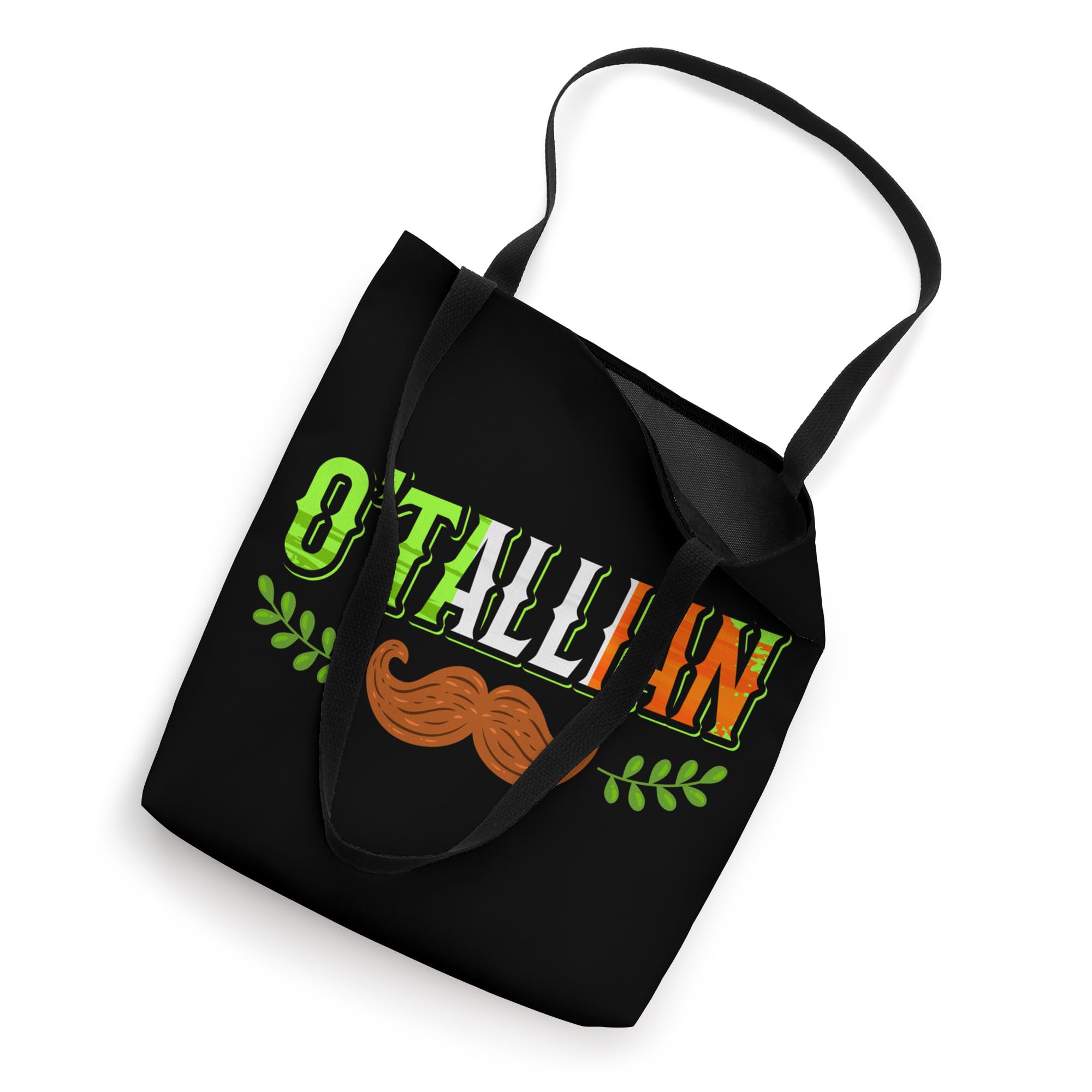 O'tallian Irish Italian St. Patrick's Day Leprechaun Ireland Tote Bag - Perfect for St. Paddy's Celebrations, Irish Festivals & Everyday Use