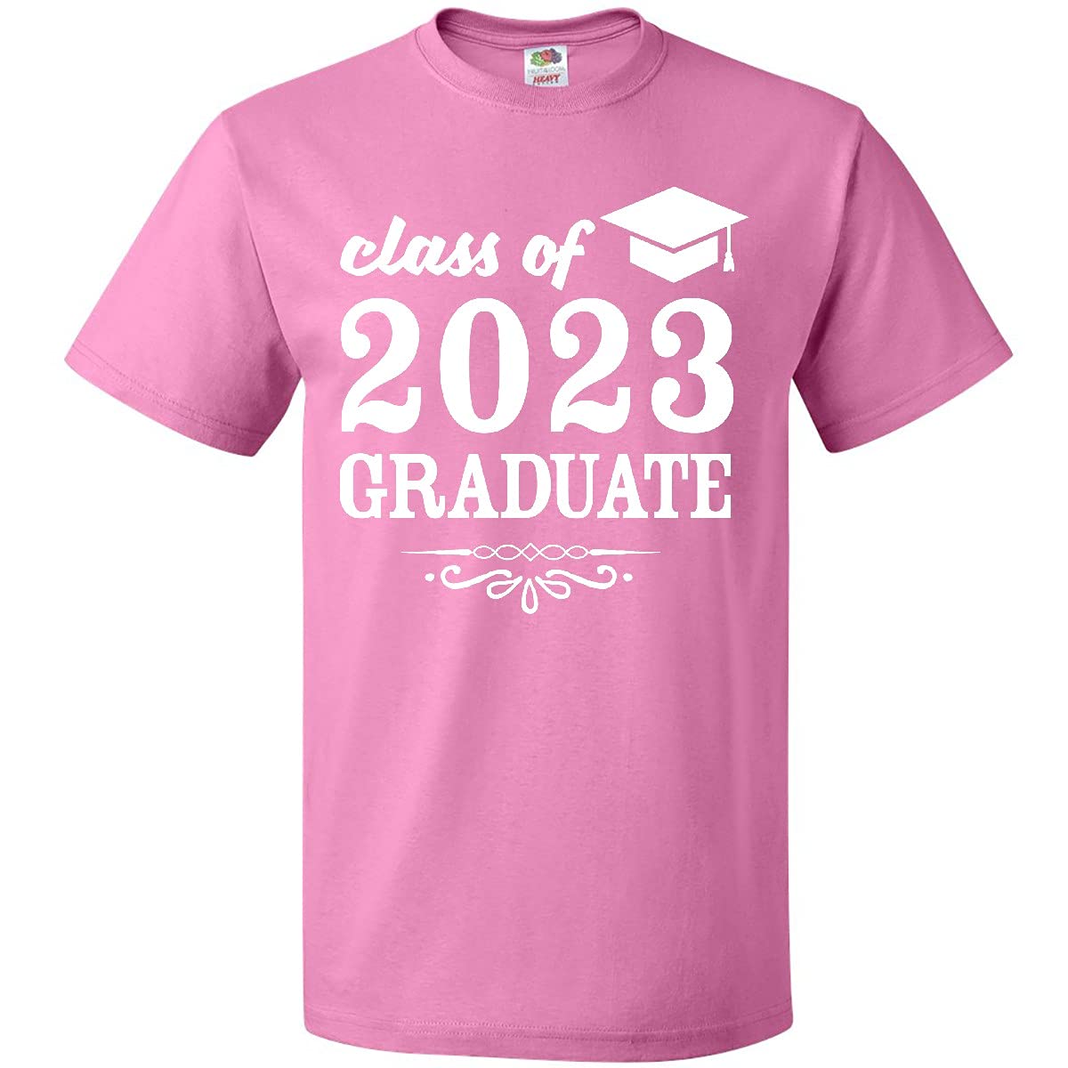Inktastic Class of 2023 Graduate T-Shirt with Graduation Cap Design - Perfect for Graduation Ceremonies, Parties & School Celebrations