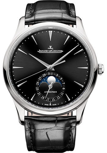 Jaeger-LeCoultre Master Ultra Thin Moon Stainless Steel Men's Watch - Luxury Dress Watch for Business & Formal Occasions