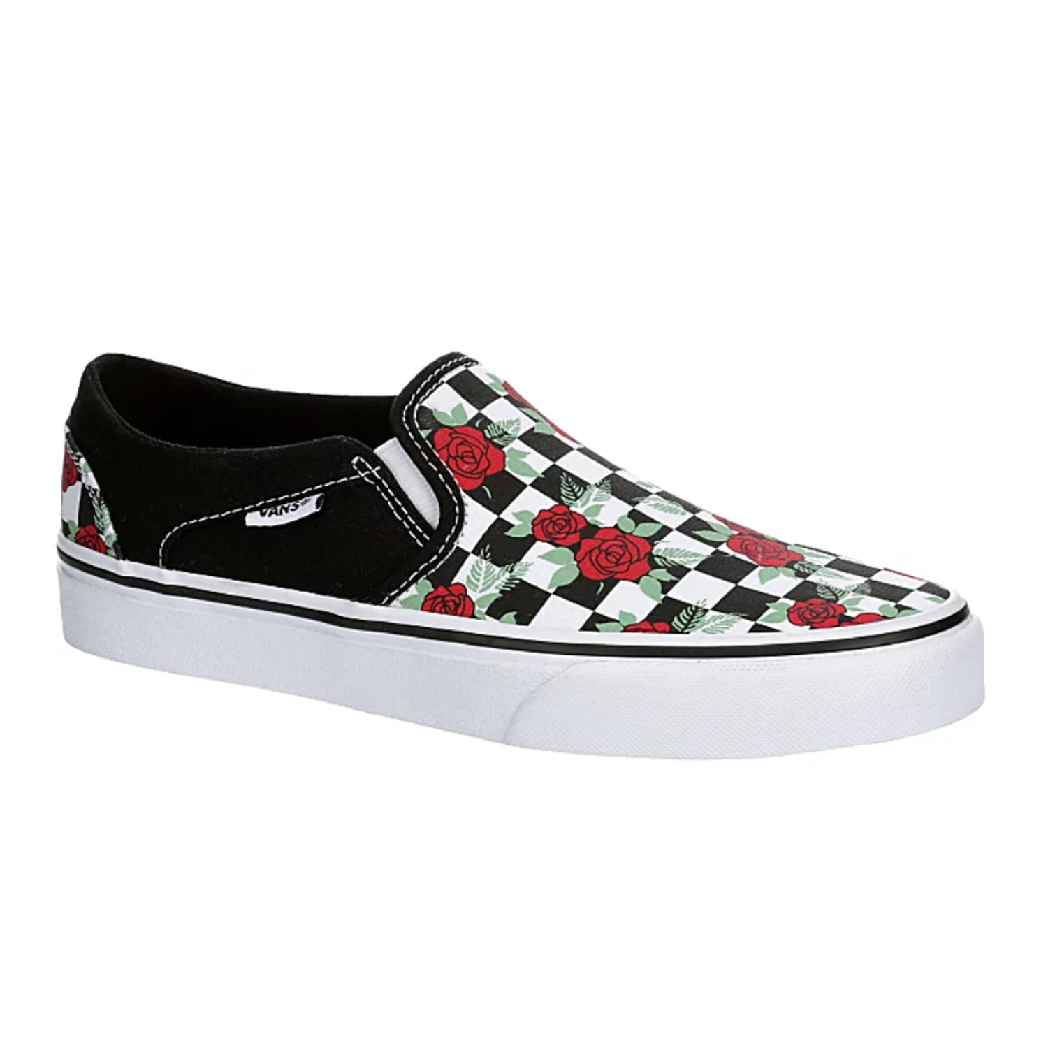 Vans Unisex Asher Slip-On Sneakers - Galaxy Print Casual Shoes for Men & Women | Comfortable Walking & Skateboarding Shoes for Everyday Wear