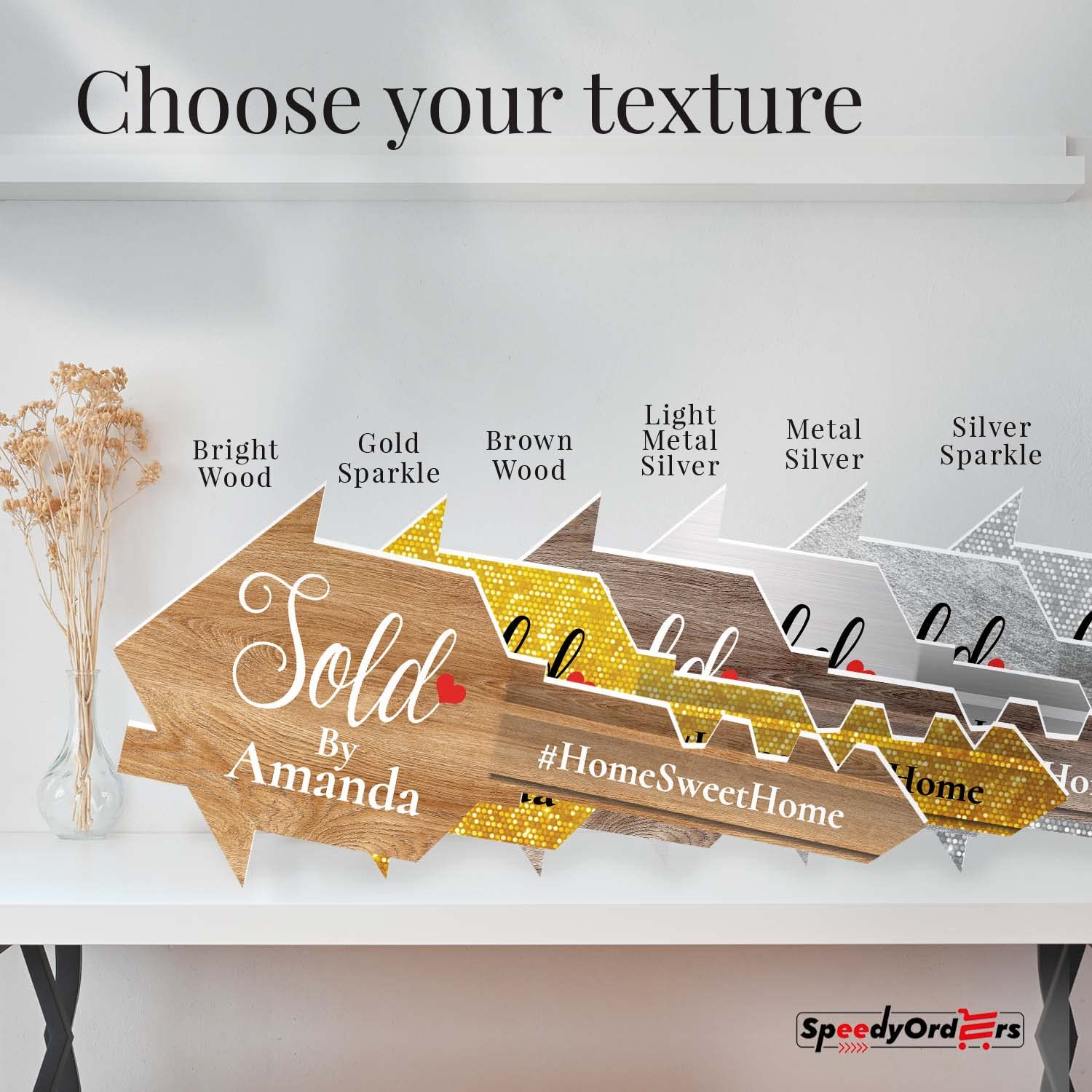 Custom Giant Gold Real Estate Sold Key Sign for Realtors - Personalized Marketing Tool for House Closings - Large Bright Wooden Realtor Prop (Perfect for Open Houses, Closing Gifts & Photo Ops)