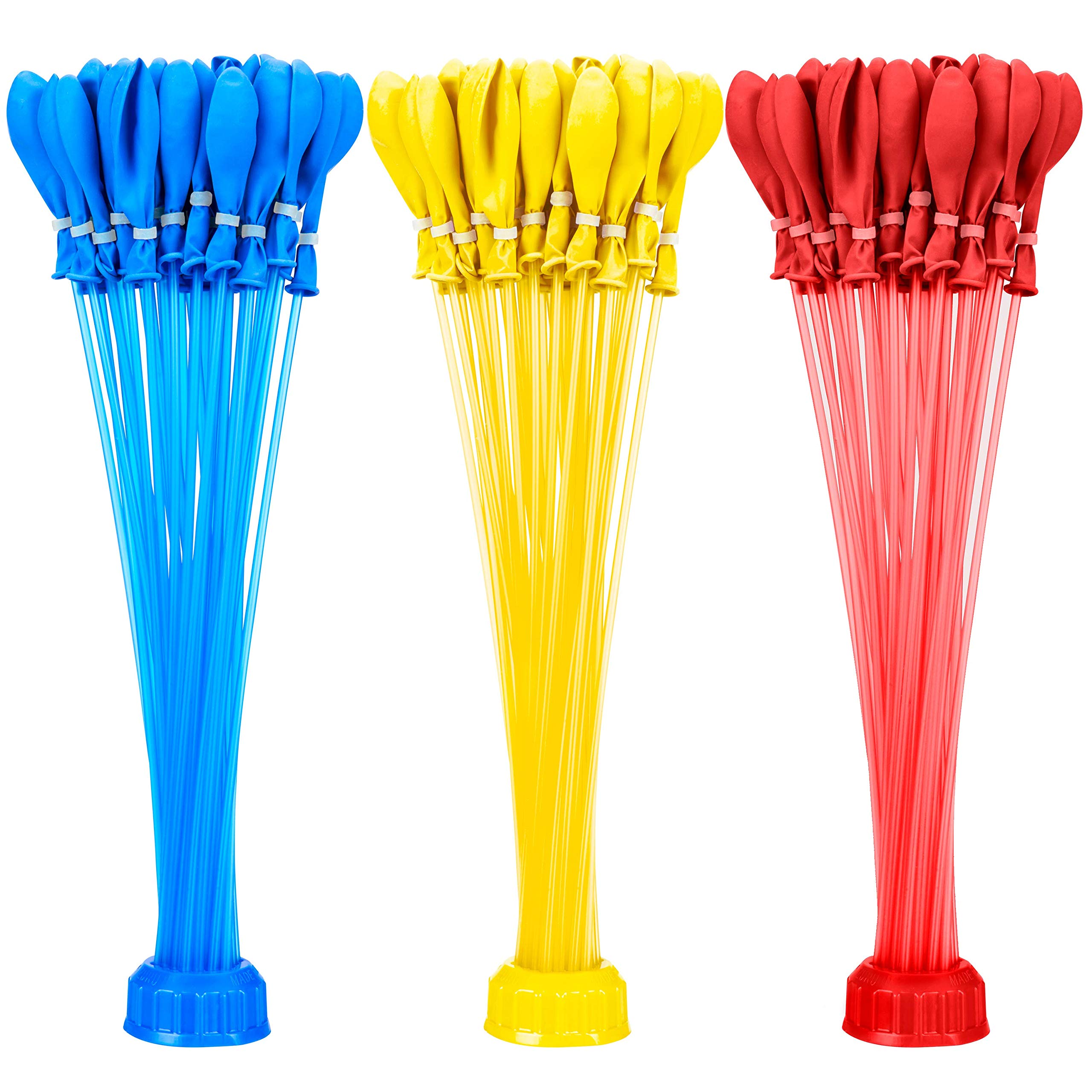 Bunch O Balloons - 420 Rapid-Fill Self-Sealing Water Balloons (12 Pack) - Multi-Colored Party Balloons for Summer Fun, Outdoor Games, and Backyard Water Fights