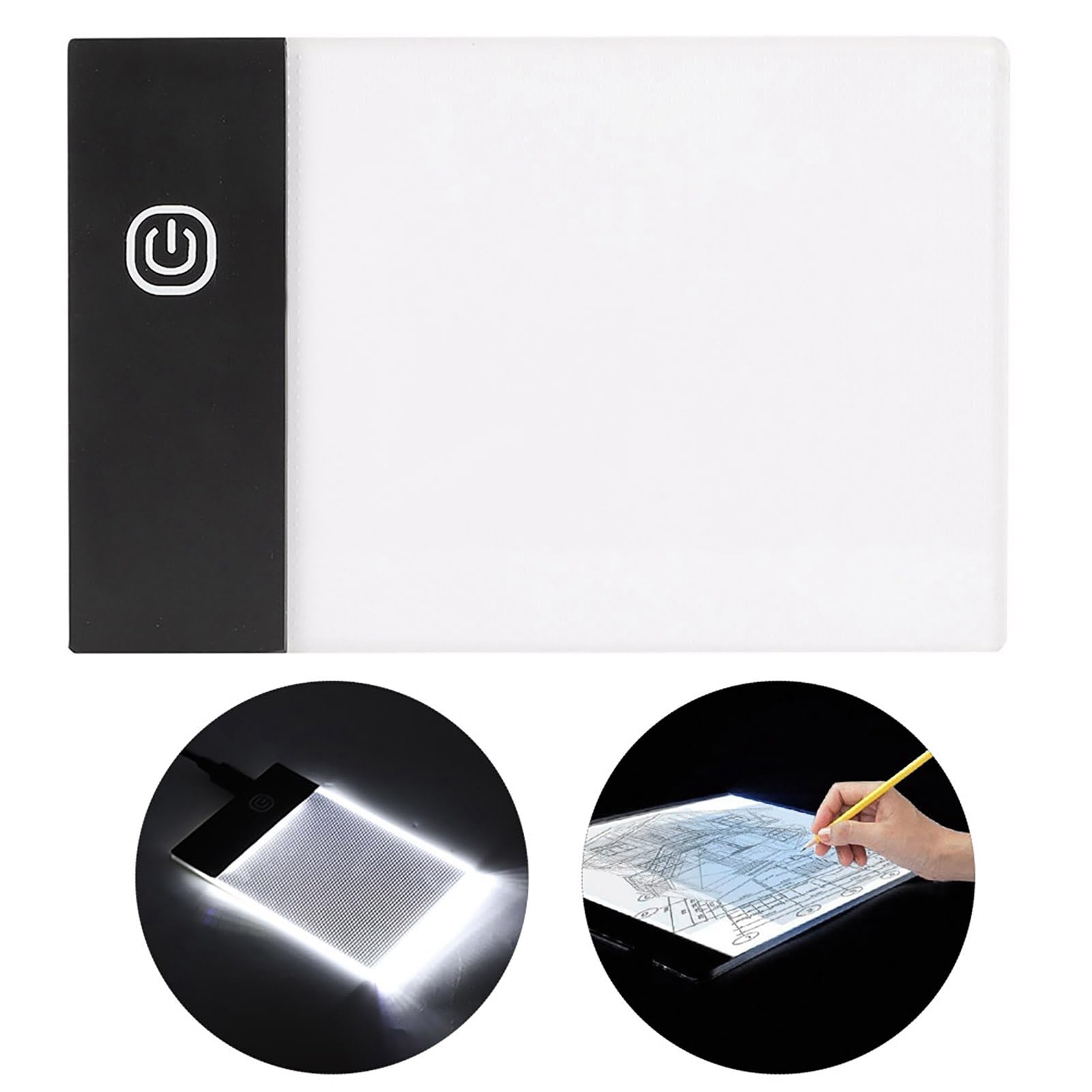 A6 Portable LED Light Box Tracer - Ultra-Thin LED Light Board for Artists, Tracing Drawing, Sketching & Calligraphy | Perfect for Animation, Tattoo Stencil, Embroidery & DIY Crafts