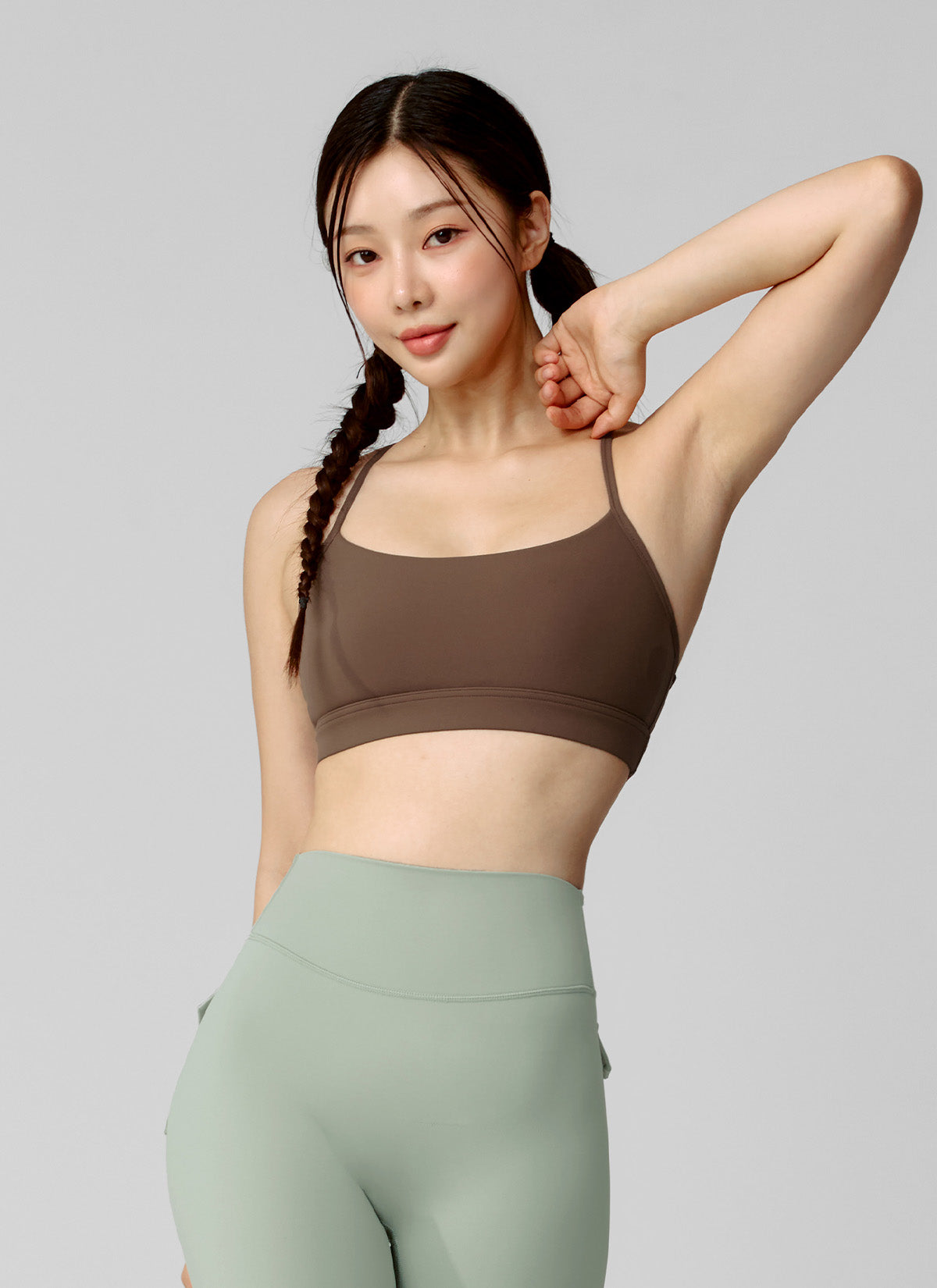 Black Label Signature Breathe Racerback Sports Bra Top - High Support Workout & Yoga Activewear for Women