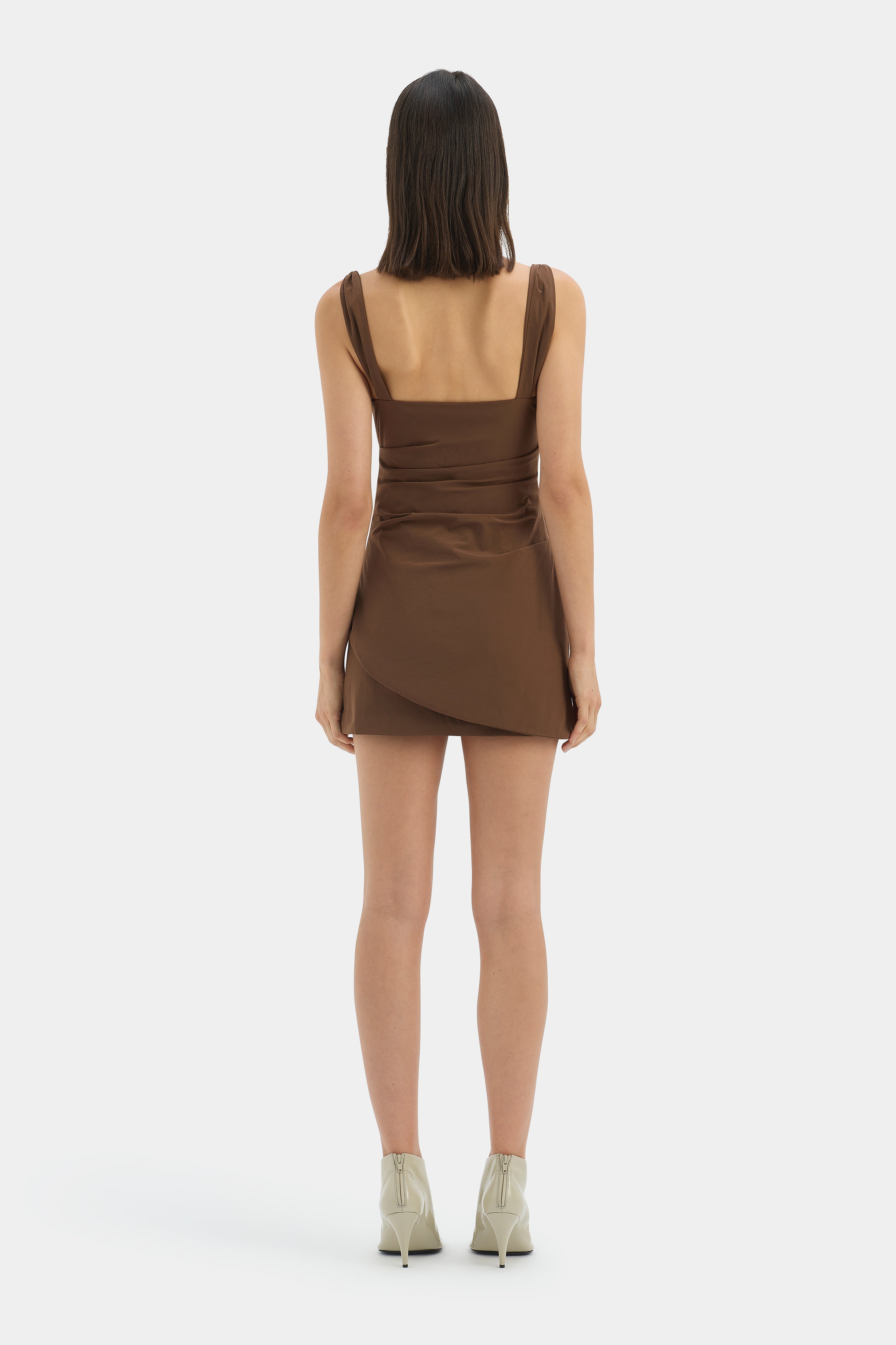 Florent Twist Mini Dress - Women's Elegant Bodycon Party Dress for Night Out, Date Night & Special Occasions