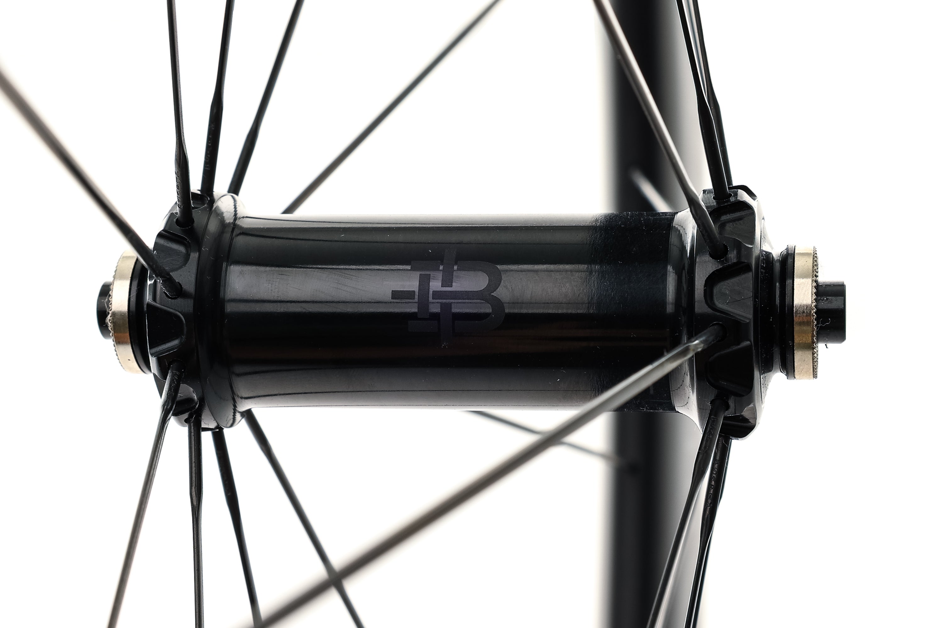 Black Inc Eighty Carbon Clincher 700c Wheelset - Lightweight Aero Road Bike Wheels for Racing & Training | High-Performance Carbon Fiber Cycling Wheelset for Road Bikes