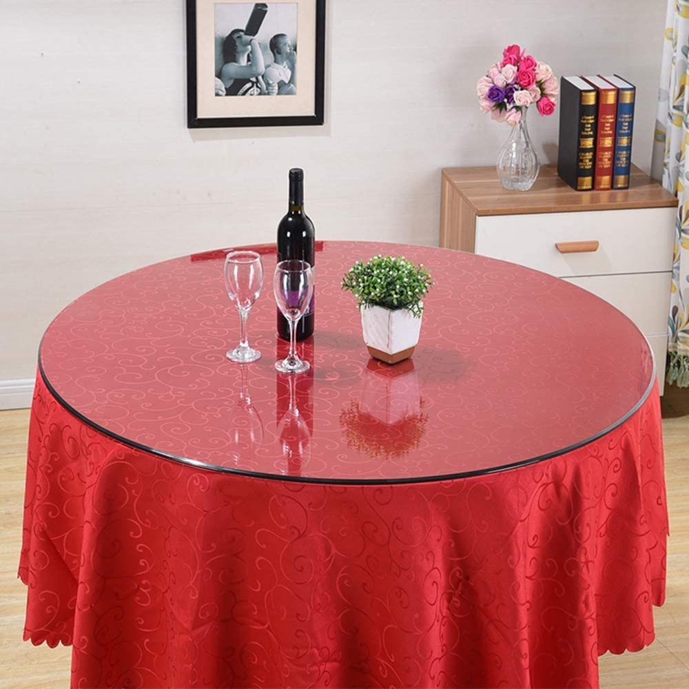 Round Tempered Glass Table Top - 1/3