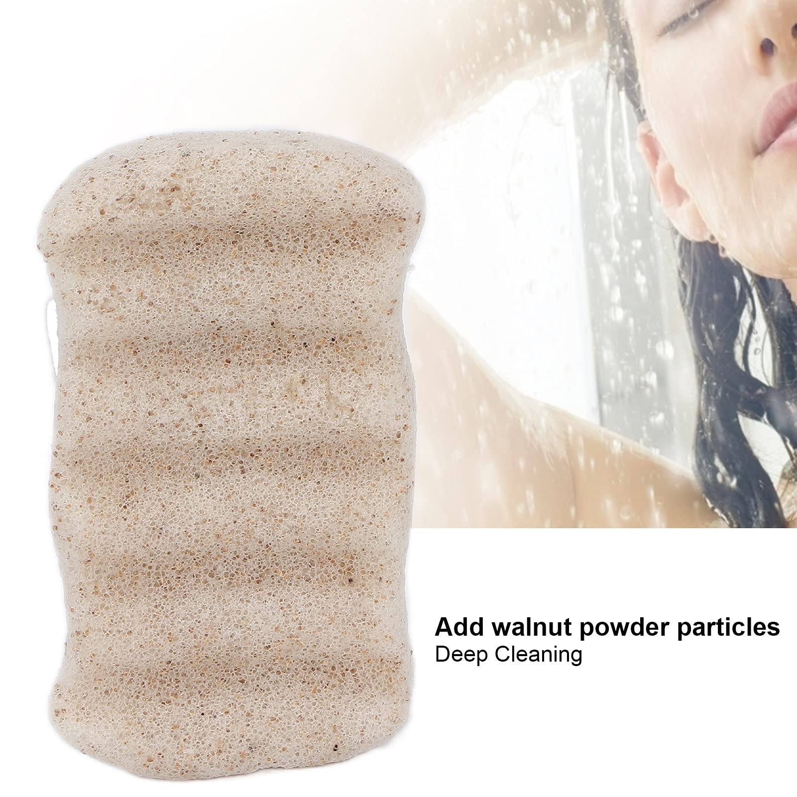 100% Natural Konjac Facial Sponge for Deep Cleansing & Exfoliation | Vegan Makeup Remover & Mask Applicator | Gentle Spa Skincare for Sensitive Skin | Perfect for Daily Face Wash & Travel Beauty Routine