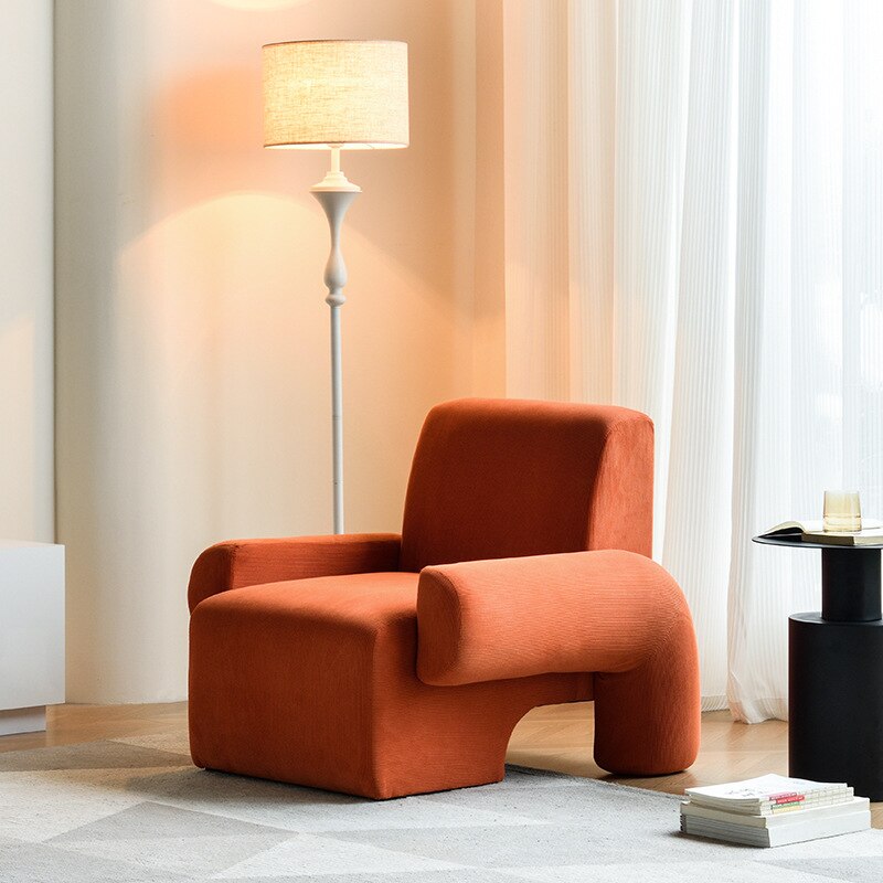 Cozy Armchair for Living Room - Soft Comfortable Lounge Chair for Relaxing, Reading & Napping - Perfect Accent Chair for Home Office or Bedroom
