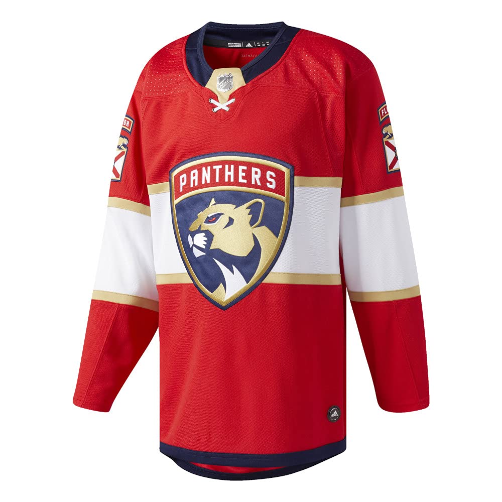 Adidas Florida Panthers NHL Men's Climalite Authentic Hockey Jersey - Breathable Performance Jersey for Hockey Games & Fan Support