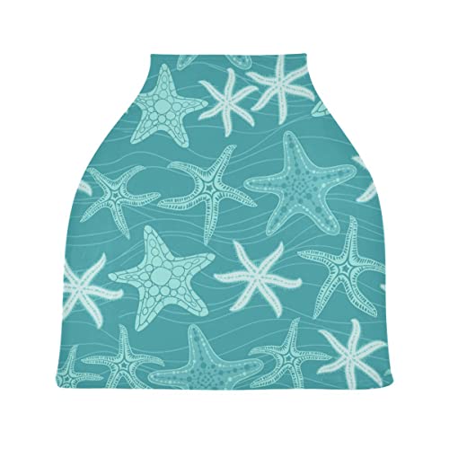 Blue Starfish Stripes