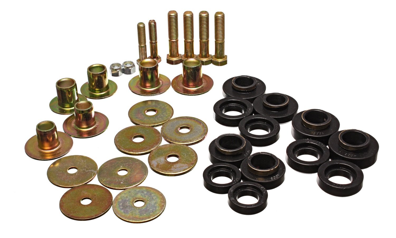 Energy Suspension 3.4142G Performance Frame Mount Set for 2010-2015 Chevy Camaro - Enhances Ride Stability & Reduces Vibration - Perfect for Street Racing & Performance Upgrades