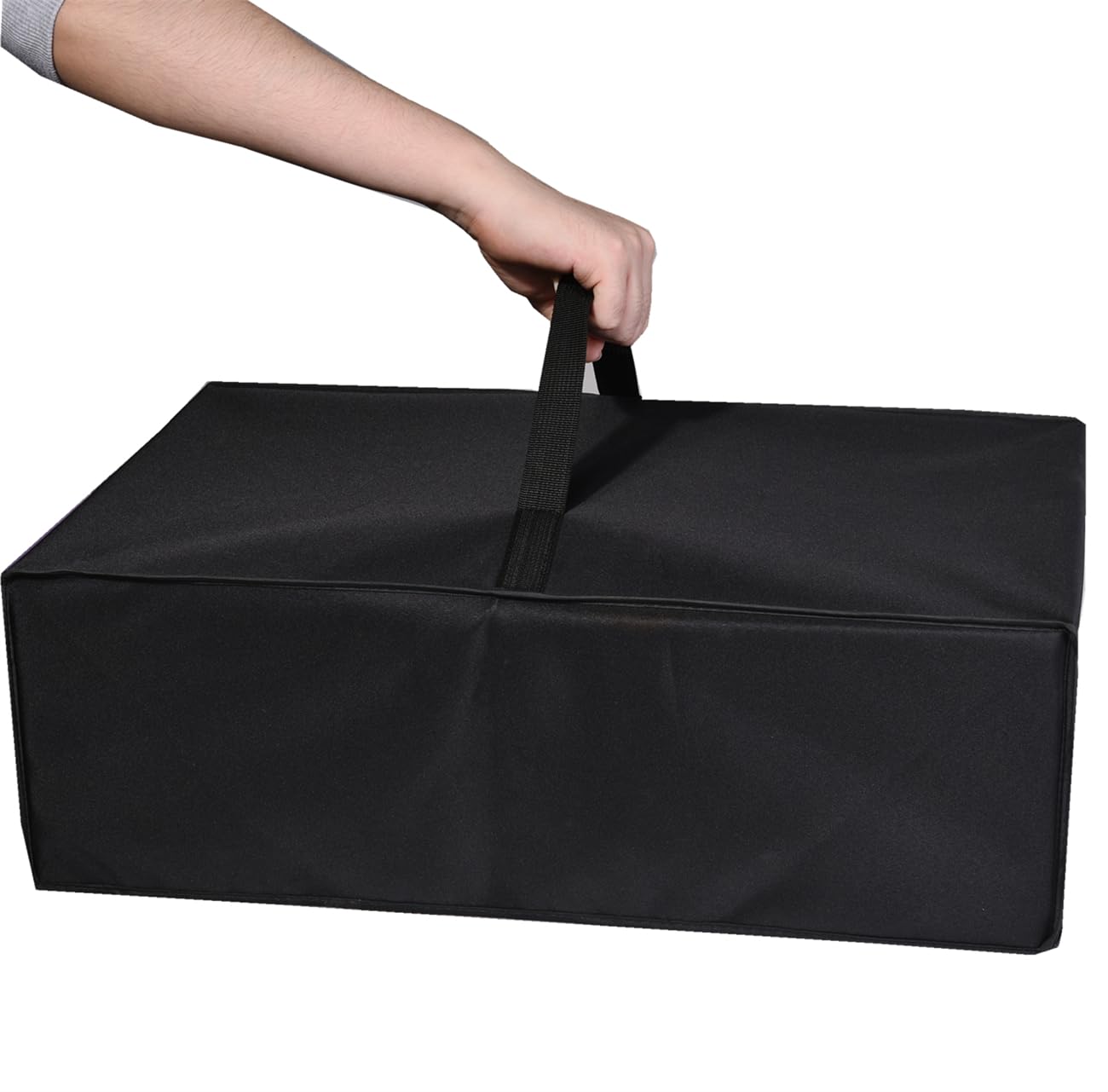 Heavy Duty Waterproof Grill Cover for Ninja GR101 & Hamilton Beach 25361 - Indoor Smokeless Electric Grill Dust Protector - Perfect for Kitchen, Camping & Outdoor Cooking - Black