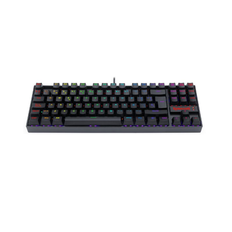 Redragon Kumara K552 RGB Mechanical Gaming Keyboard with Red Switches - Black | Perfect for PC, Mac, and Gaming Laptops | Ideal for Esports, Streaming & Office Work