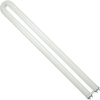 GE 72117 F31T8/SPX30/U/ECO U-Shaped Fluorescent Light Bulb - 31W T8 3000K Warm White - Energy Saving Lamp for Home, Office, and Commercial Lighting