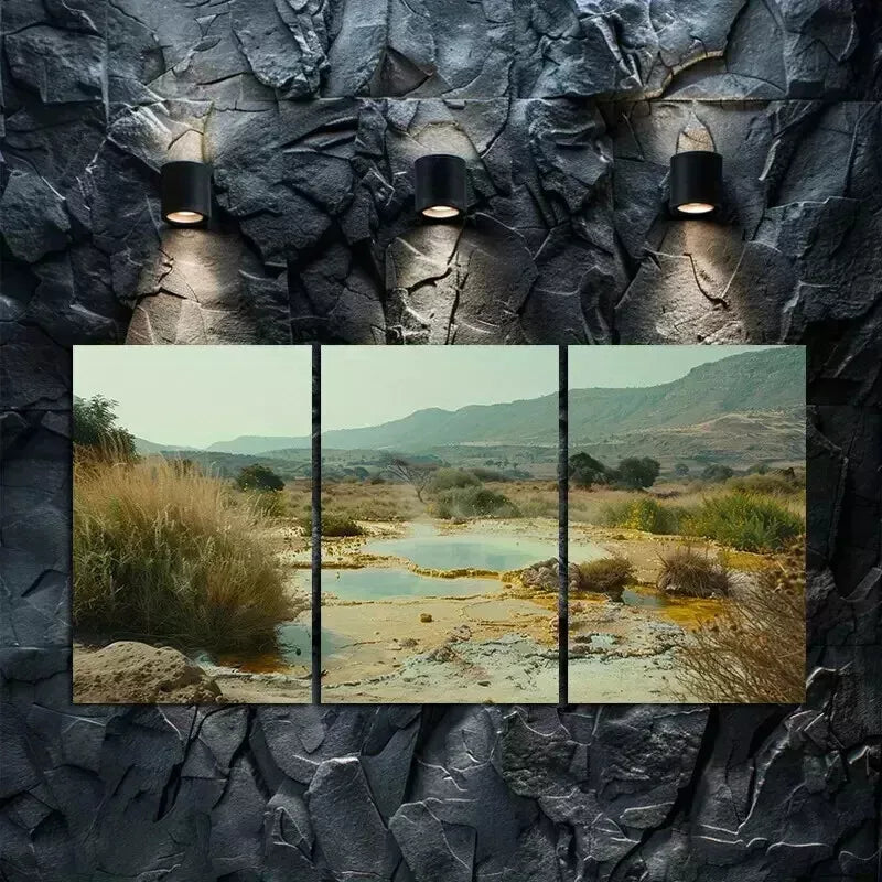 3-Piece Scenic Landscape Wall Art Set - Framed Canvas 50x70cm (20x28in) - High Quality Print - 100% Australian Made - Ready to Hang - Perfect for Living Room, Bedroom & Office Decor