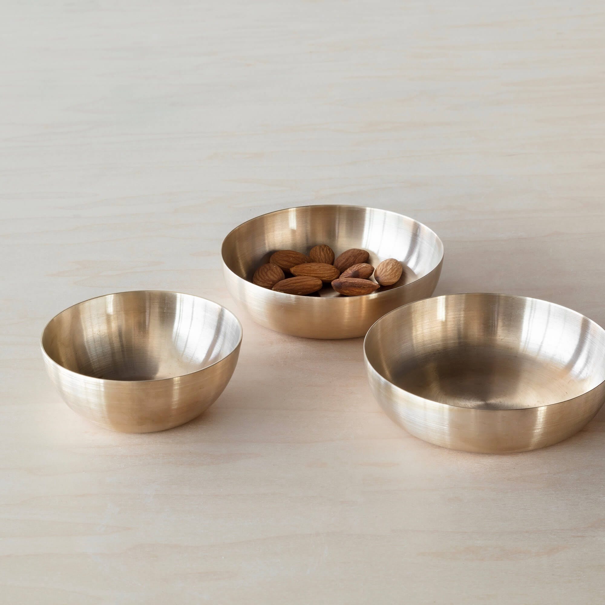 Elegant Bronze Serving Set of 4 Pieces - Perfect for Dinner Parties, Buffets & Formal Dining | Dasar Bronze Utensils Collection