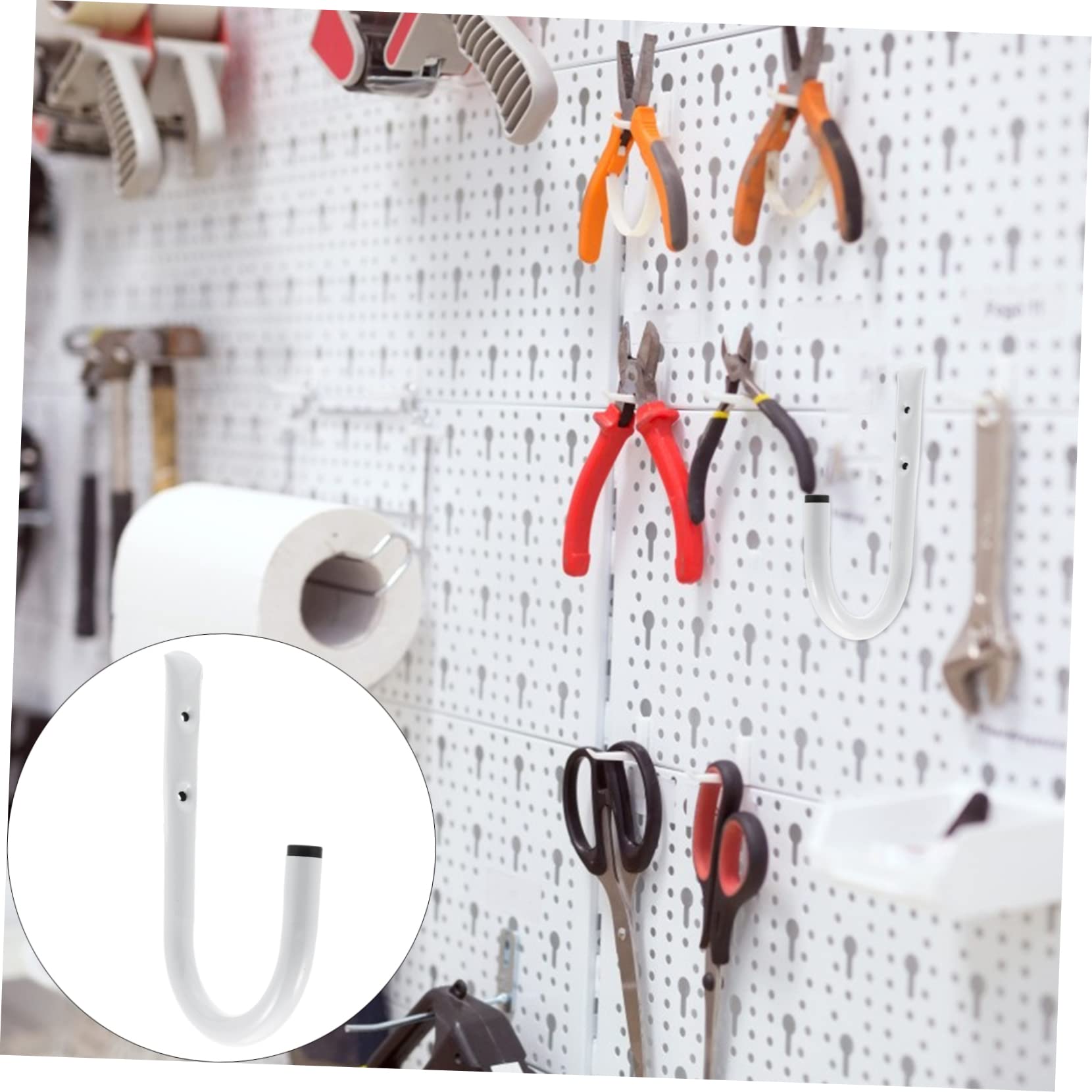 CANIGHT Heavy Duty Garage Hooks - Utility Wall Hooks for Ladder, Bike & Tool Storage - Durable Garage Organization Hooks for Home, Workshop & Garage Storage Solutions