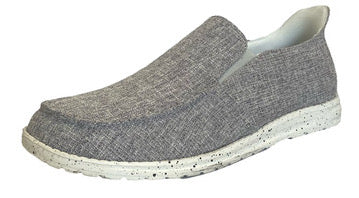 Men's Pinto EZ Light Grey Sneakers - Comfortable Casual Shoes for Walking, Running & Everyday Wear