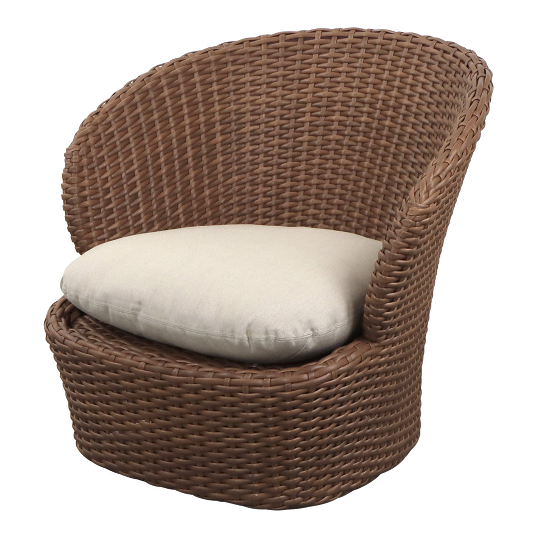 Coast Lounge Chair with Swivel Base - 360° Rotating Modern Accent Chair for Living Room, Bedroom & Patio - Comfortable Reading & Relaxation Chair