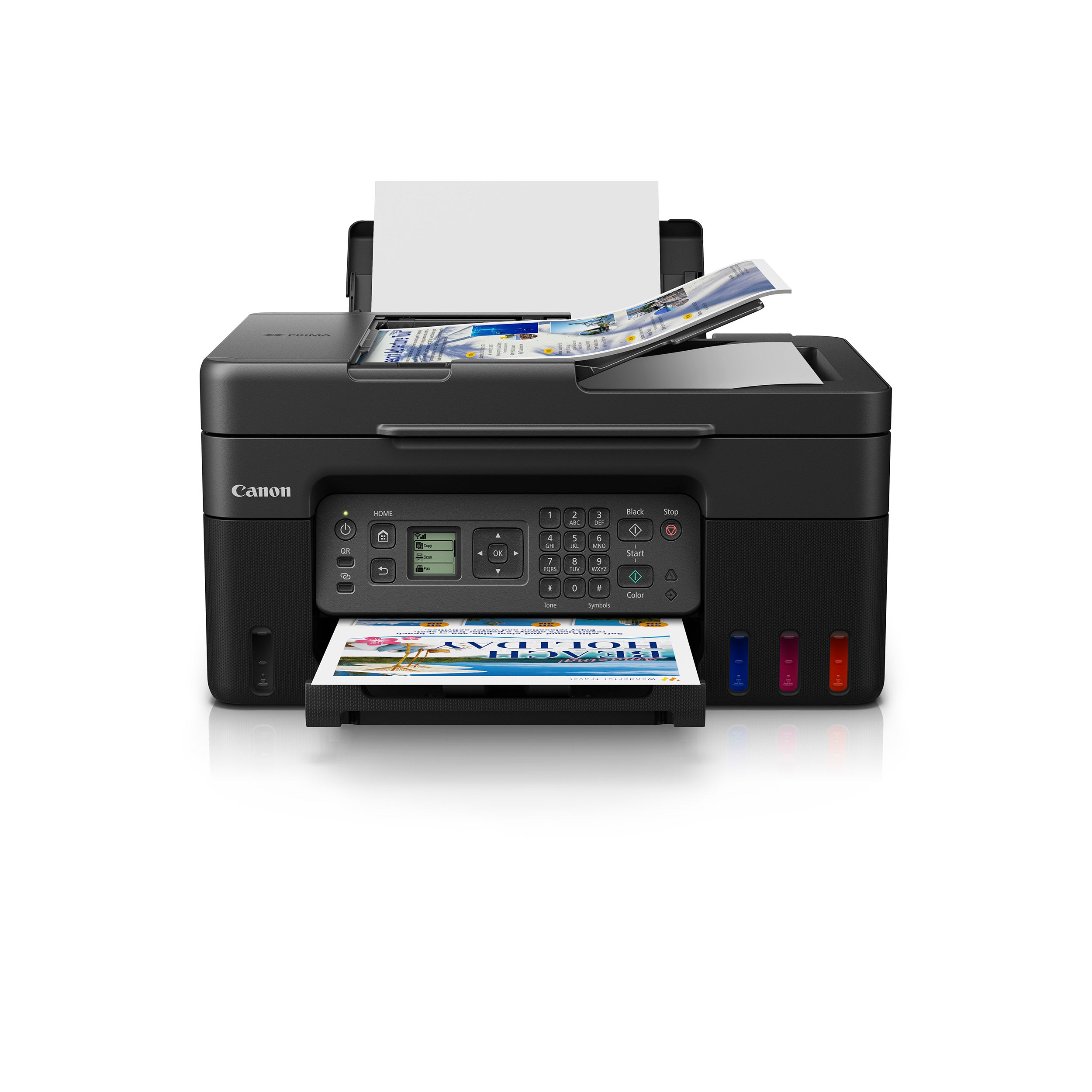Canon PIXMA G4770 Wireless All-in-One Ink Tank Printer with Scanner, Copier & Fax - Perfect for Home Office, Small Business & School Projects