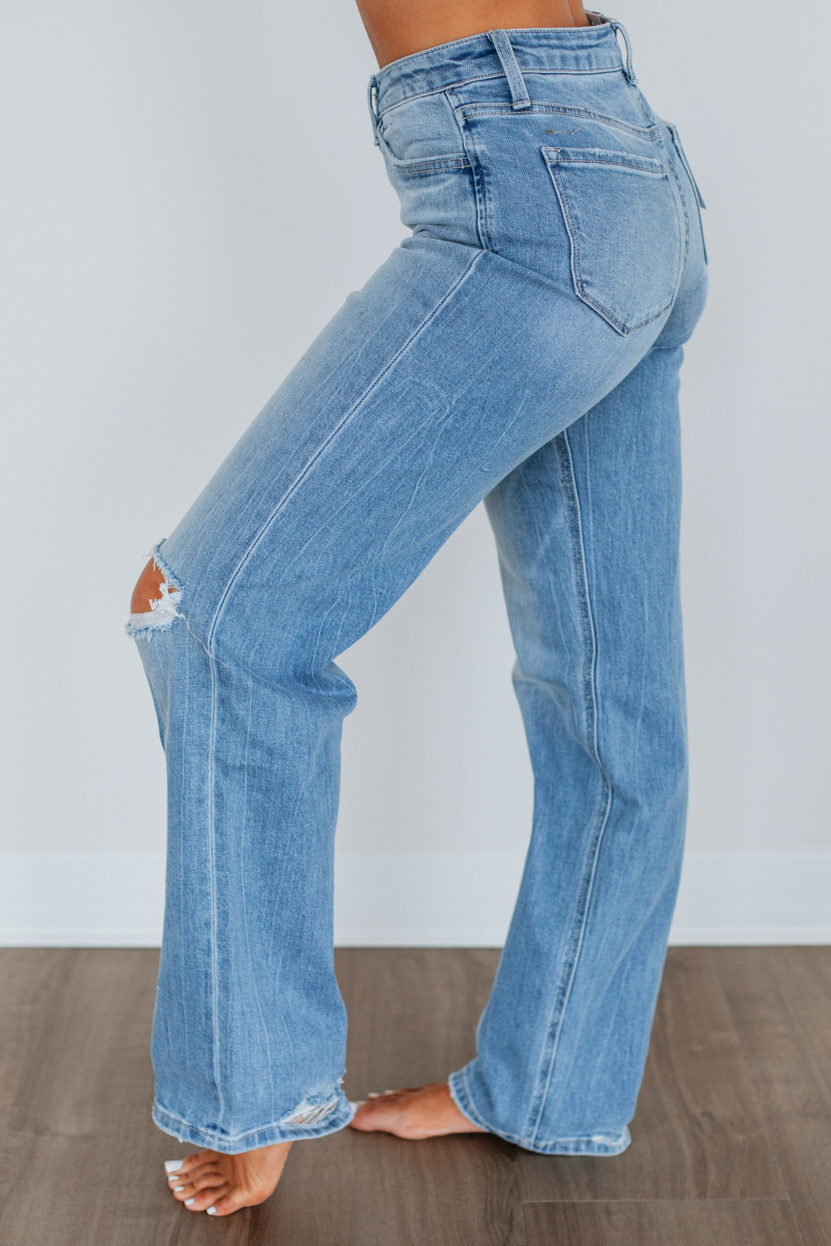 Aileeah Vervet Jeans for Women - High Waist Stretch Denim Pants, Comfortable & Stylish - Perfect for Casual Wear, Office, and Night Out