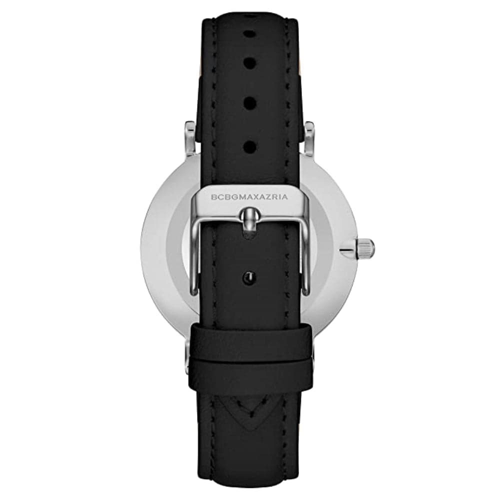 BCBGMAXAZRIA BG50696008 Women's Luxury Watch - Elegant Stainless Steel Bracelet & Crystal Accents - Perfect for Office, Party & Formal Occasions