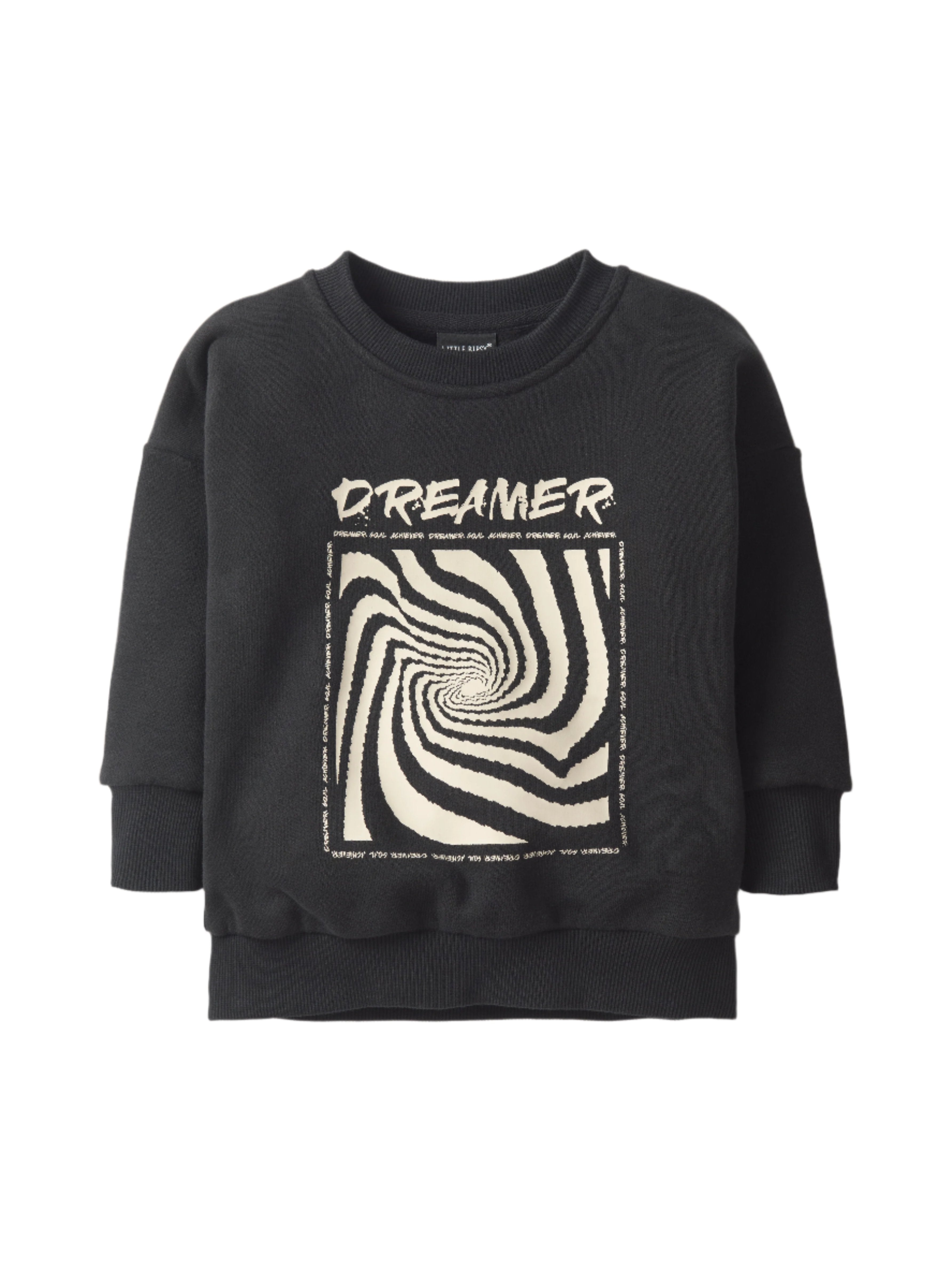 Goal Achiever Crewneck Sweatshirt - Black | Comfortable & Stylish Pullover for Men & Women | Perfect for Workouts, Casual Wear & Outdoor Activities