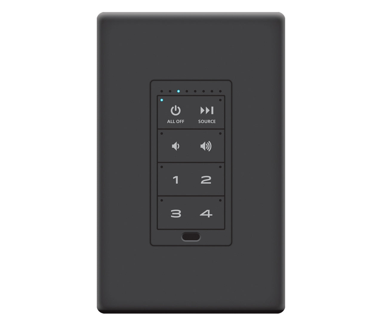 Autonomic In-Wall Keypad for Mirage Audio Systems - Smart Home Control Panel for Easy Music & Audio Management | Perfect for Home Theater & Multi-Room Audio Systems