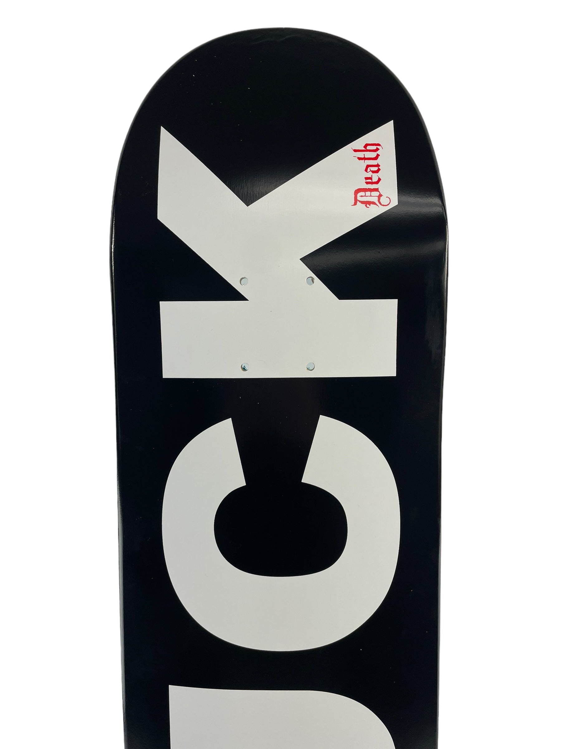 FUCK Skateboard Deck by Death Skateboards - Choose Your Size | Durable & Stylish for Street & Park Skating