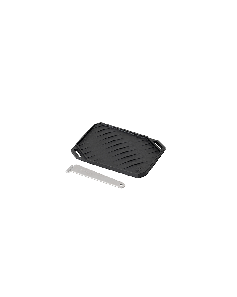 Giga Power Stove Rectangular Griddle - Heavy Duty Cast Iron Cooking Surface for Outdoor Camping, BBQ, and Home Kitchen Use