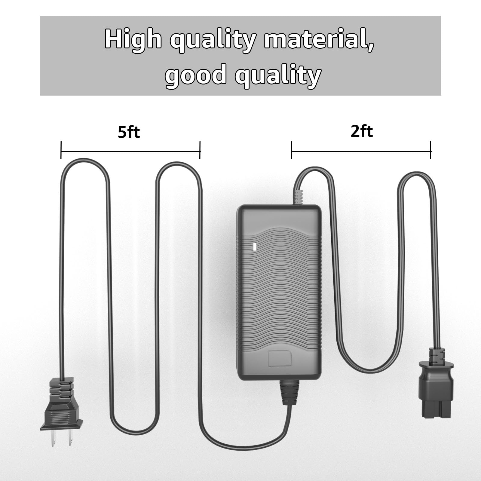 13.8V Replacement Charger for DeWalt DCC020IB Cordless Inflator - Compatible with DeWalt 20V Tire Inflator & Air Compressor - Power Supply for Home, Garage, and Roadside Emergency Use
