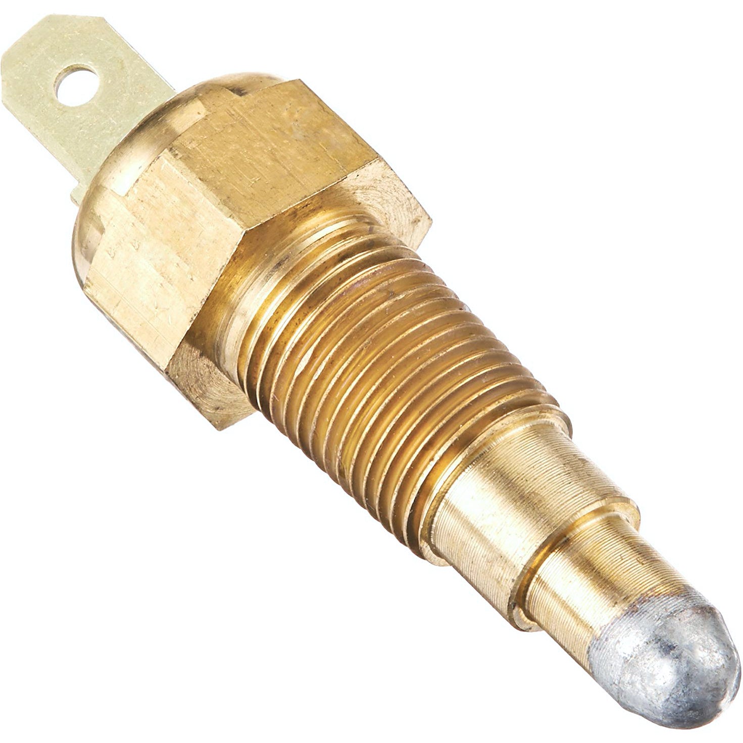 Single Pin Electric Radiator Fan Ground Thermostat Temperature Switch Sensor - Perfect for Car Cooling System & Engine Temperature Control