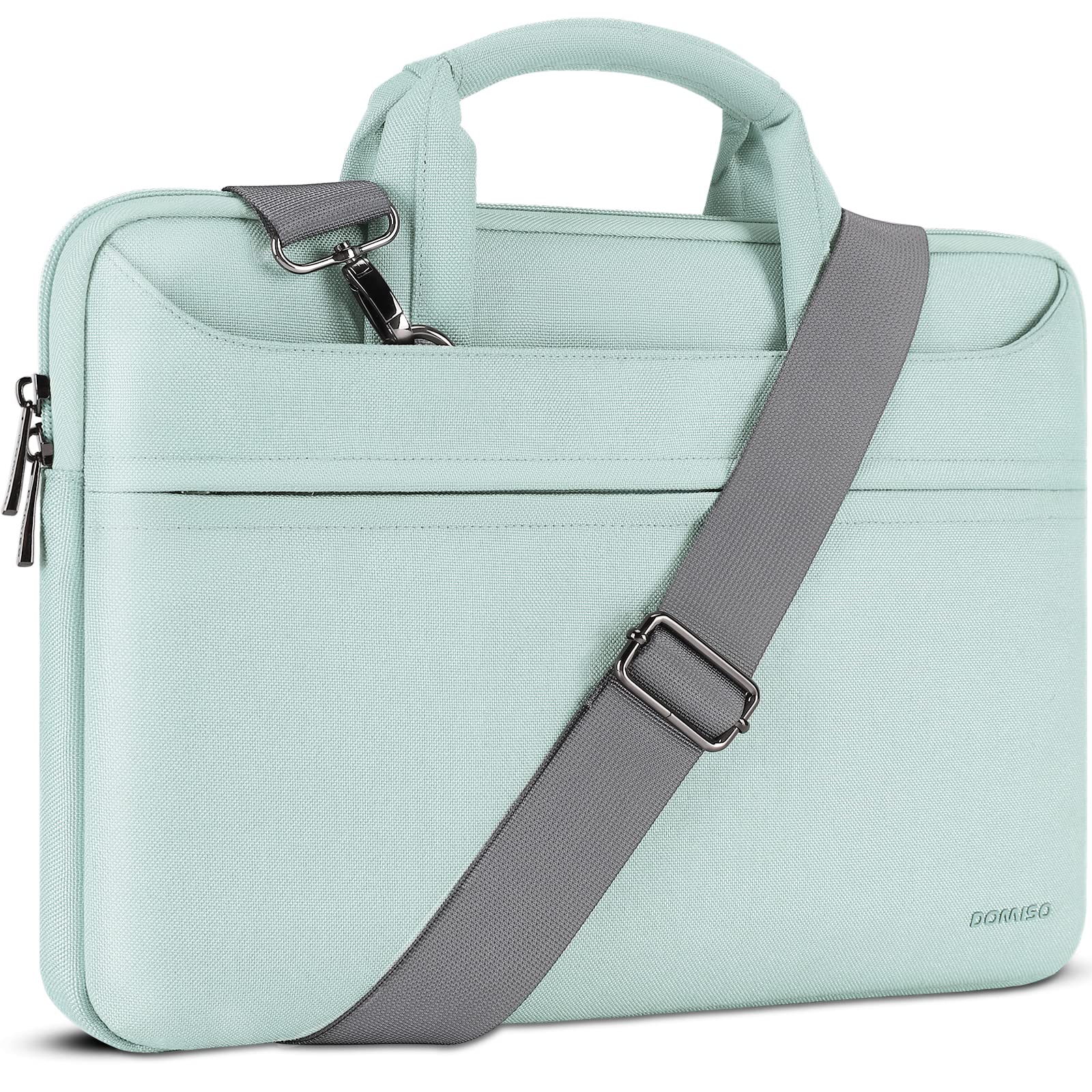 DOMISO 17.3 Inch Waterproof Laptop Messenger Bag - Business Briefcase for 17.3
