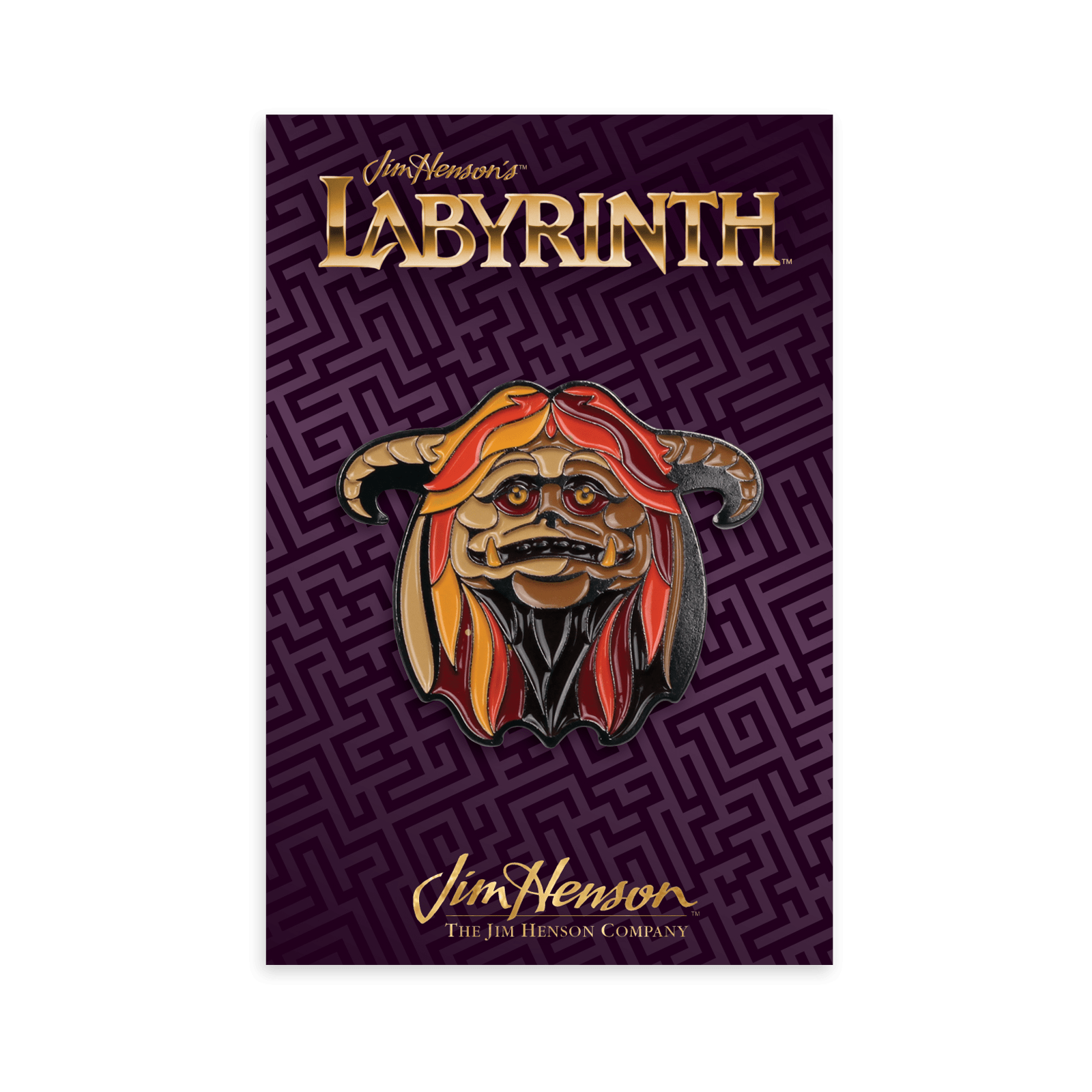 Labyrinth - Vintage Style Ludo Game Enamel Pin | Collectible Lapel Pin for Board Game Lovers & Gifts
