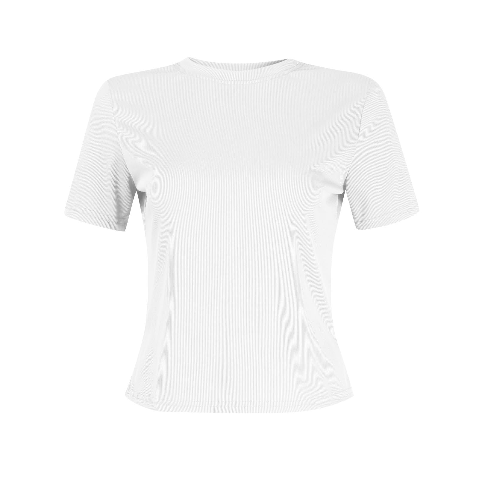 FQZWONG Women's Casual Slim Fit Solid Blouse - Spring 2024 Fashion Tops for Going Out & Vacation Outfits | Perfect for Date Nights, Office Wear & Weekend Getaways