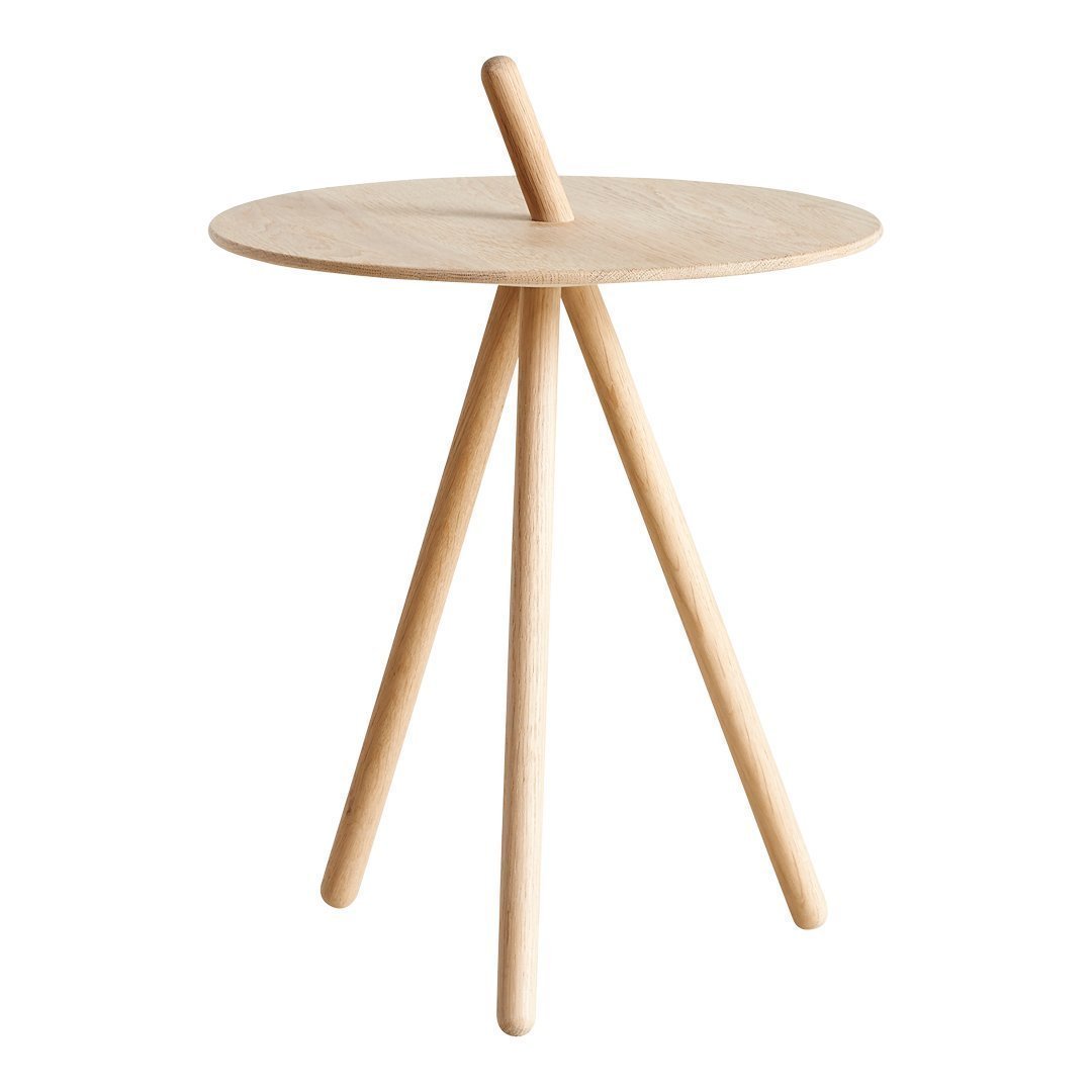 Modern Side Table - Small End Table for Living Room, Bedroom, or Office - Compact Nightstand with Sturdy Design for Home Decor